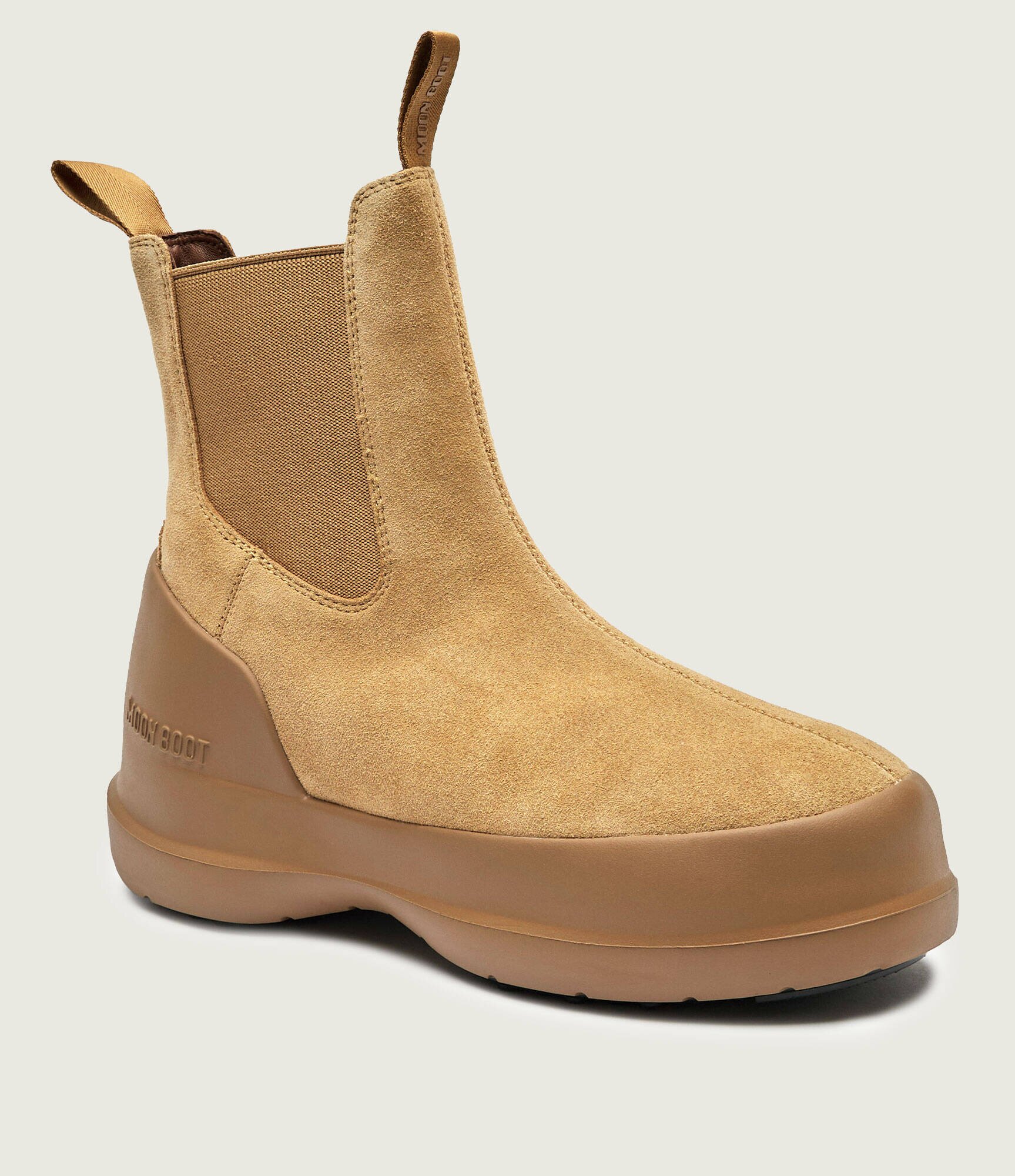 Moon Boot Ghete chelsea Luna | piele întoarsă