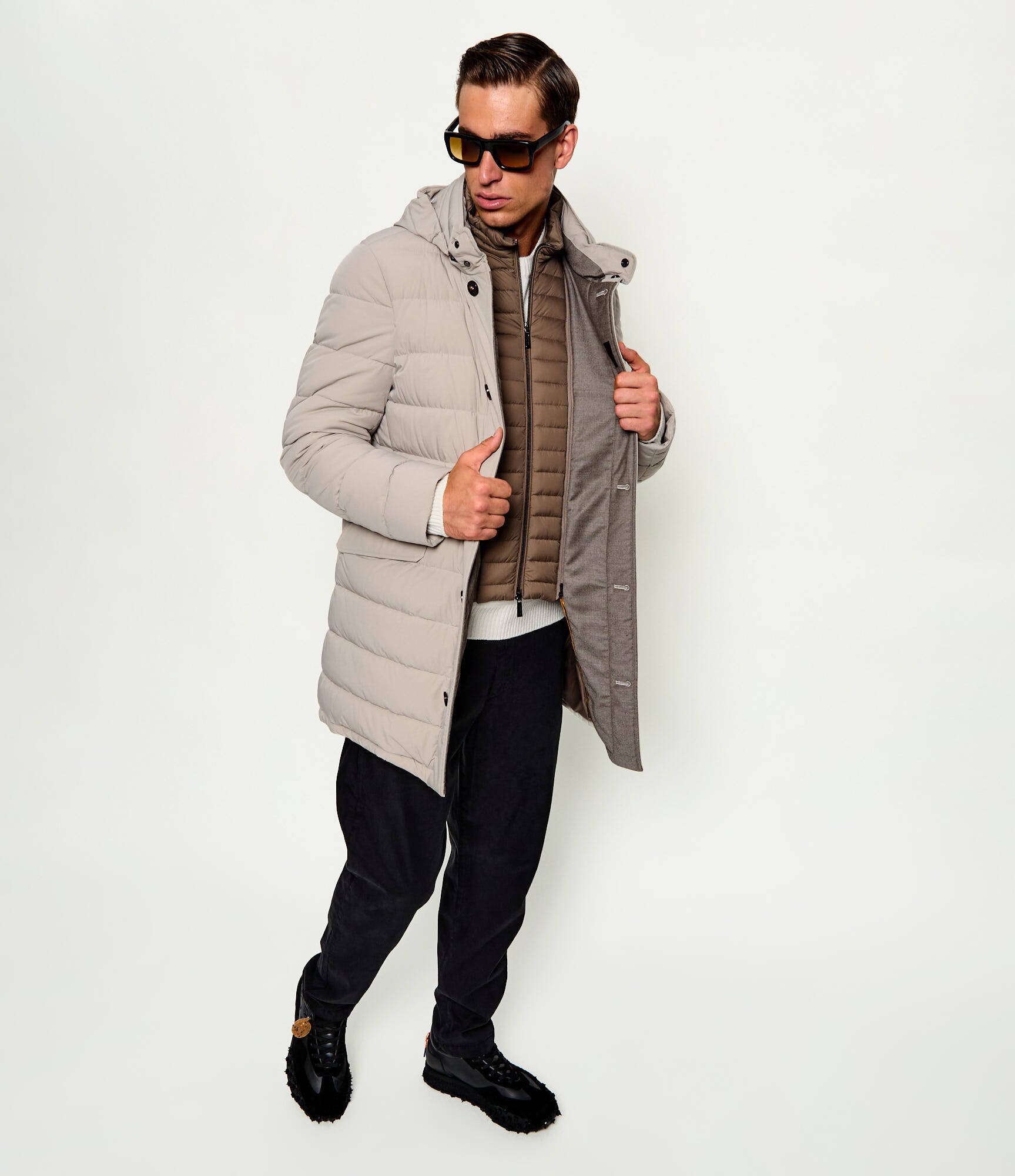 MooRER Geacă de puf 2w1 CALANDRI-KN | regular fit