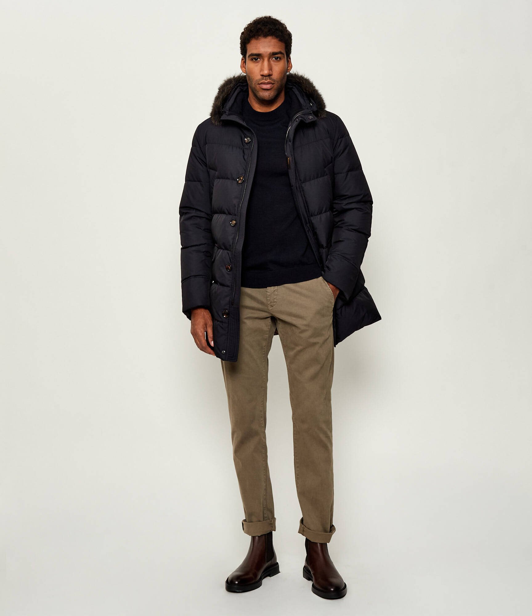 MooRER Geacă de puf BARBIERI-WK | regular fit
