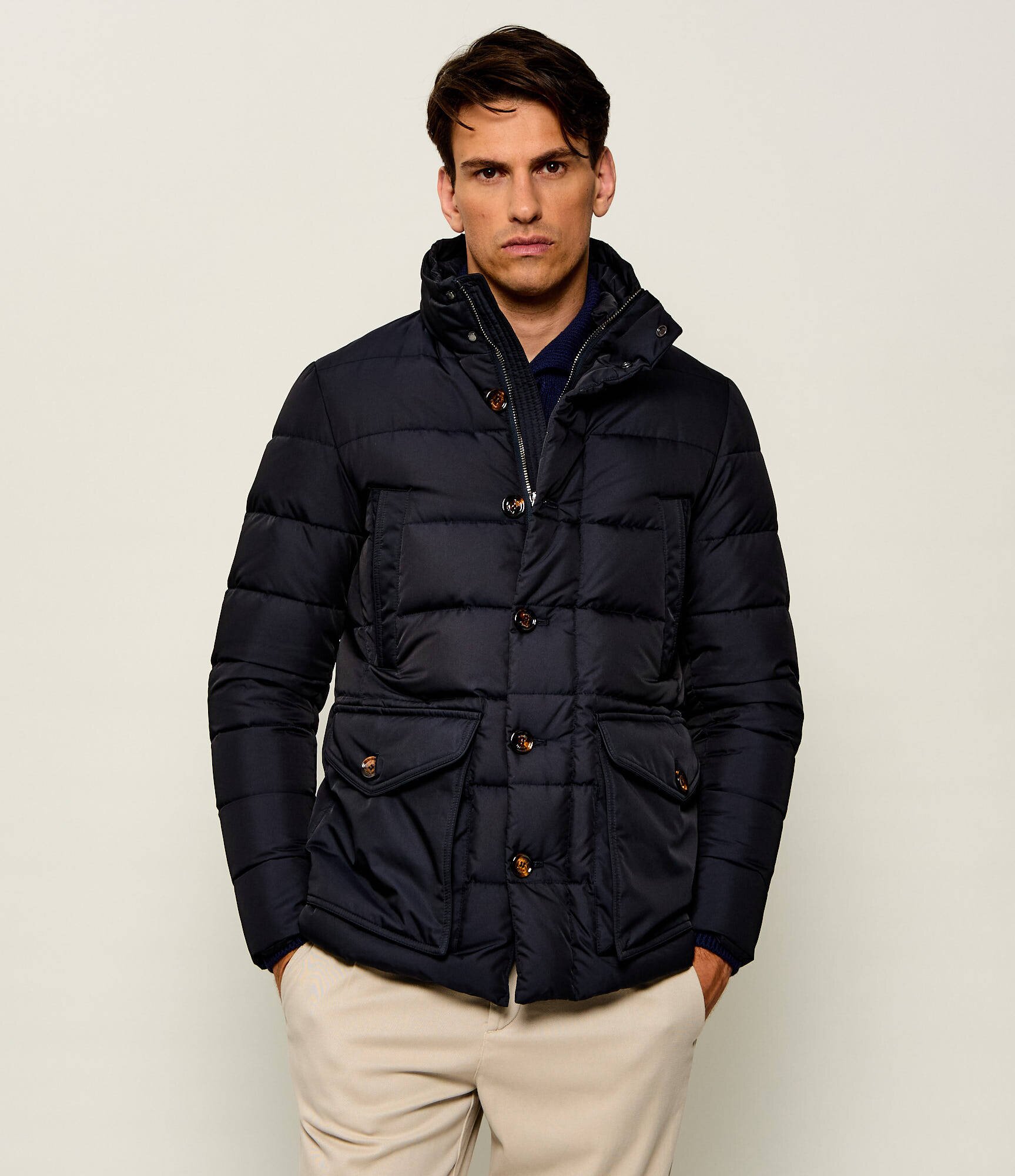 MooRER Geacă de puf FAGIO-F-KM | Slim Fit