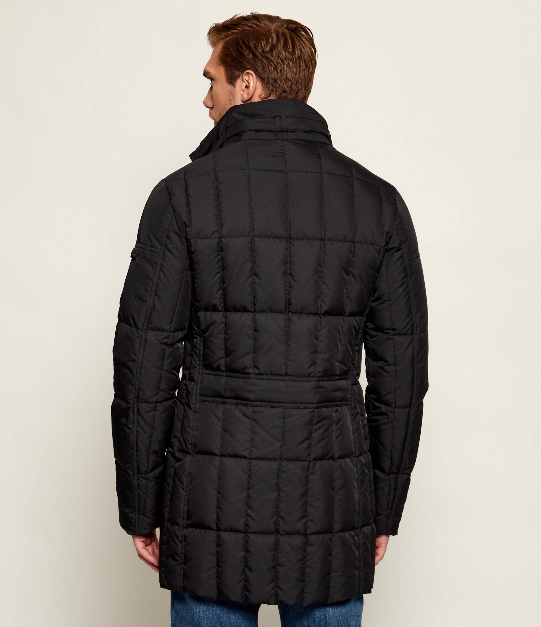 MooRER Geacă de puf MORRIS-KM | Slim Fit cu adaos de lână