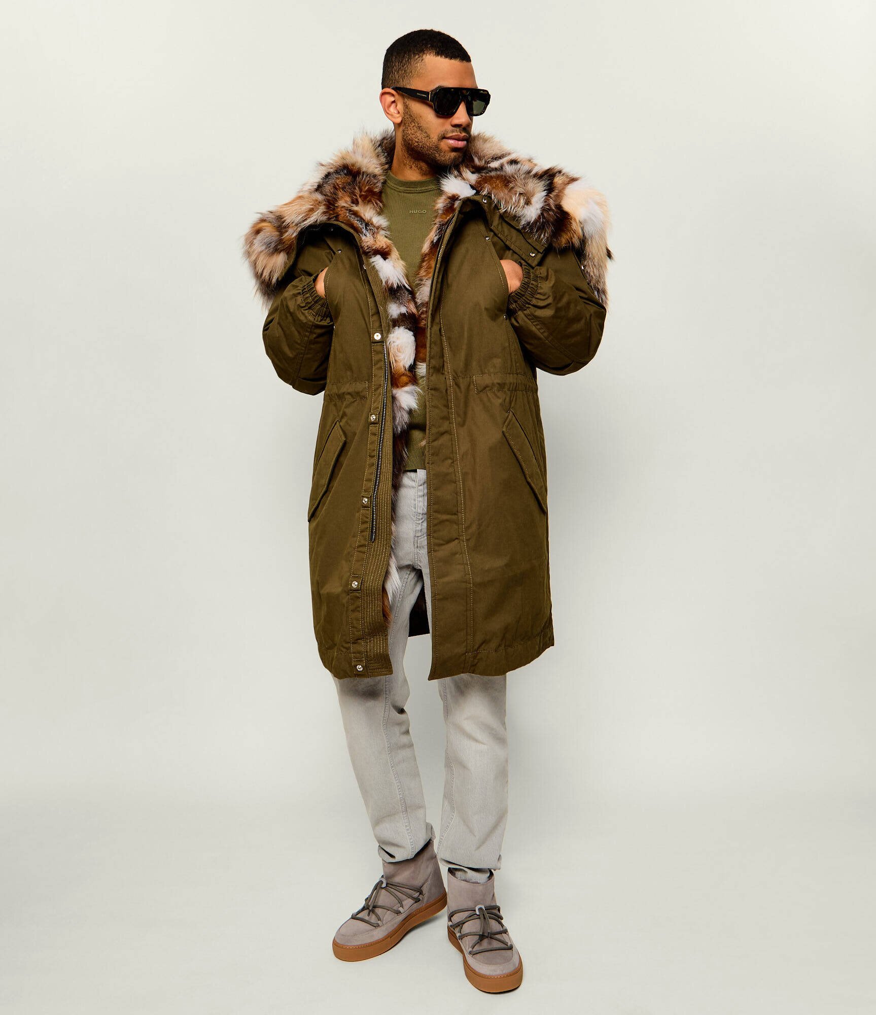 Moose Knuckles De puf geacă parka Pioneer | Oversize fit