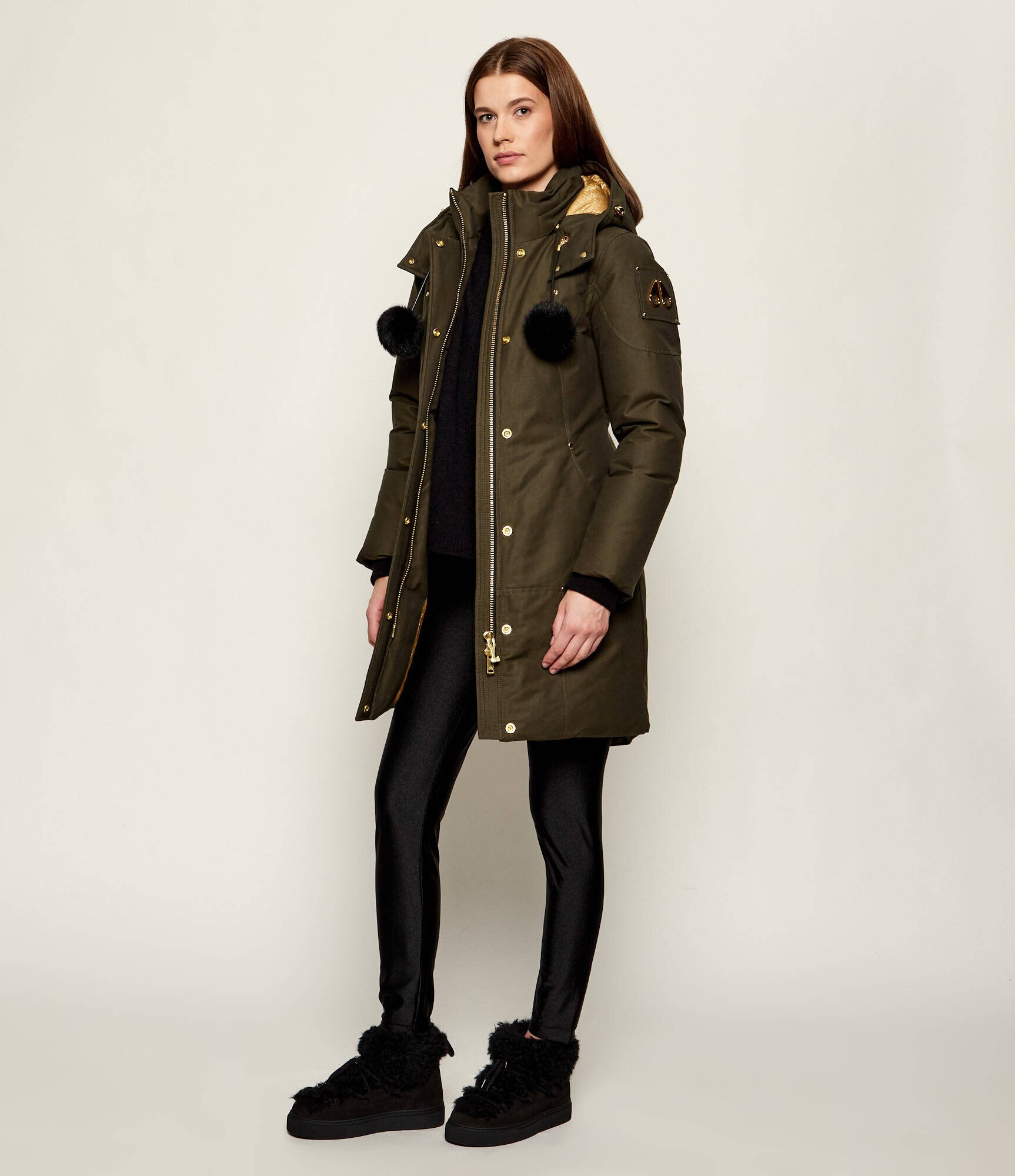 Moose Knuckles De puf geacă parka | Slim Fit