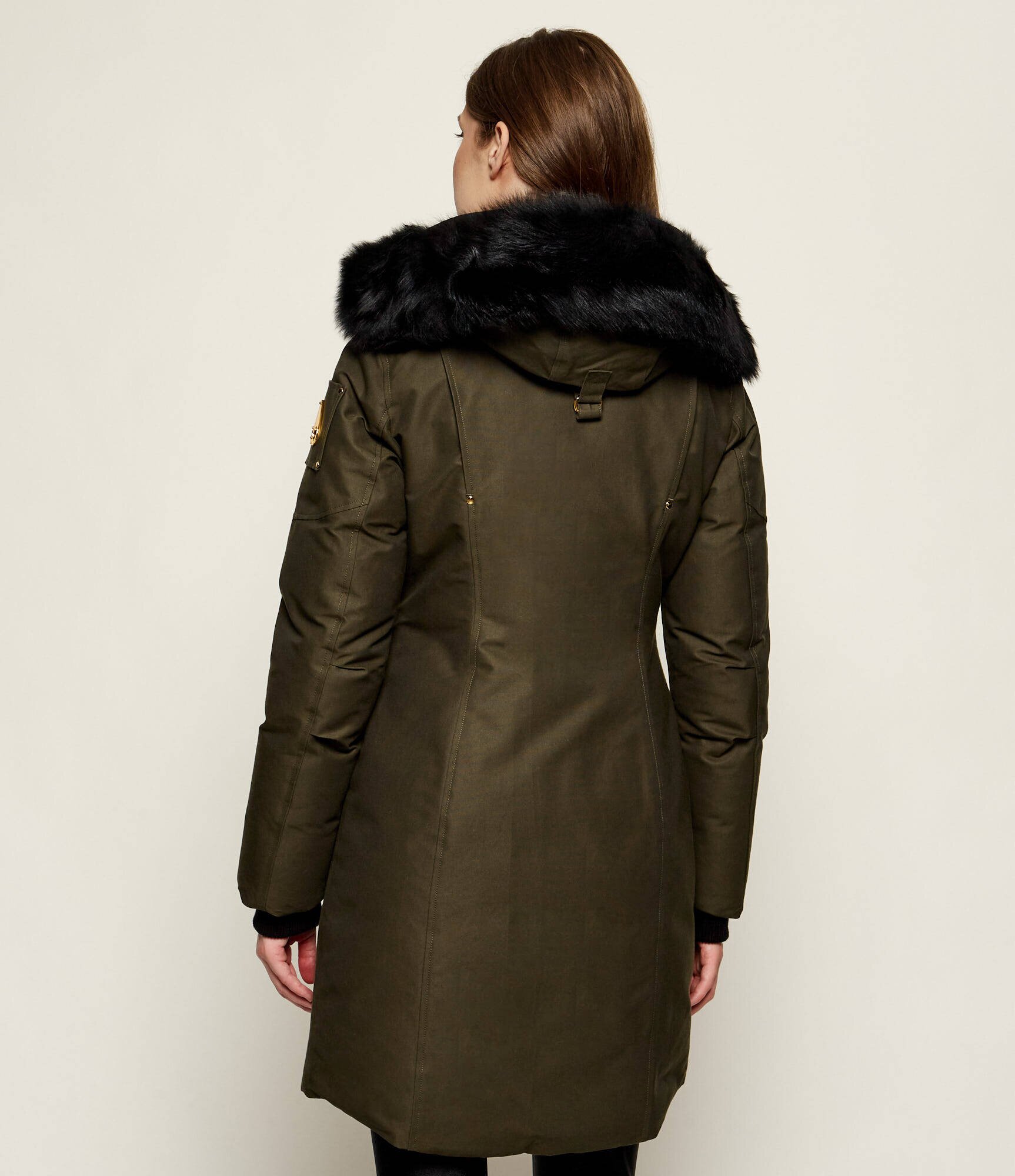 Moose Knuckles De puf geacă parka | Slim Fit
