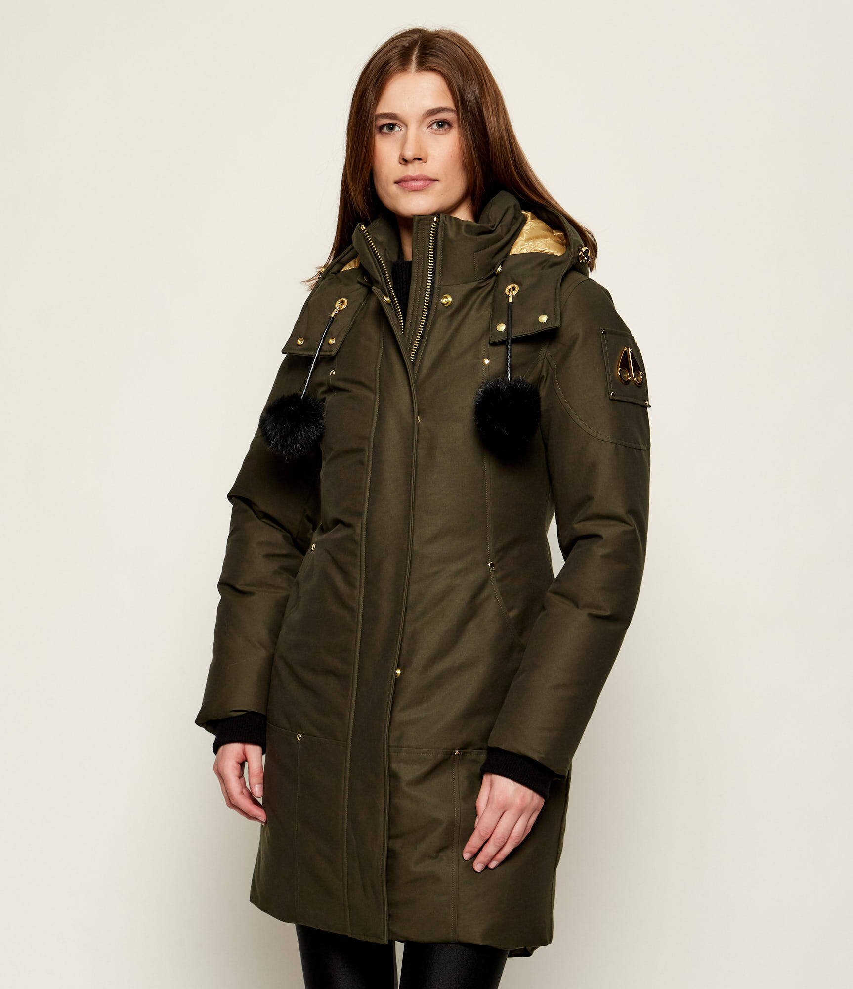 Moose Knuckles De puf geacă parka | Slim Fit