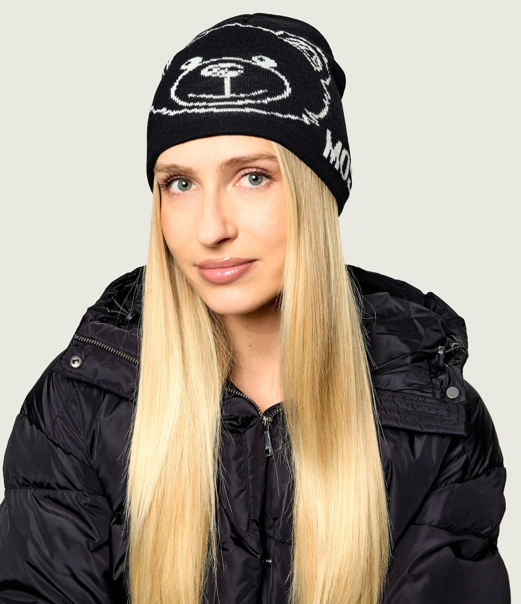 Moschino Căciulă cu adaos de lână