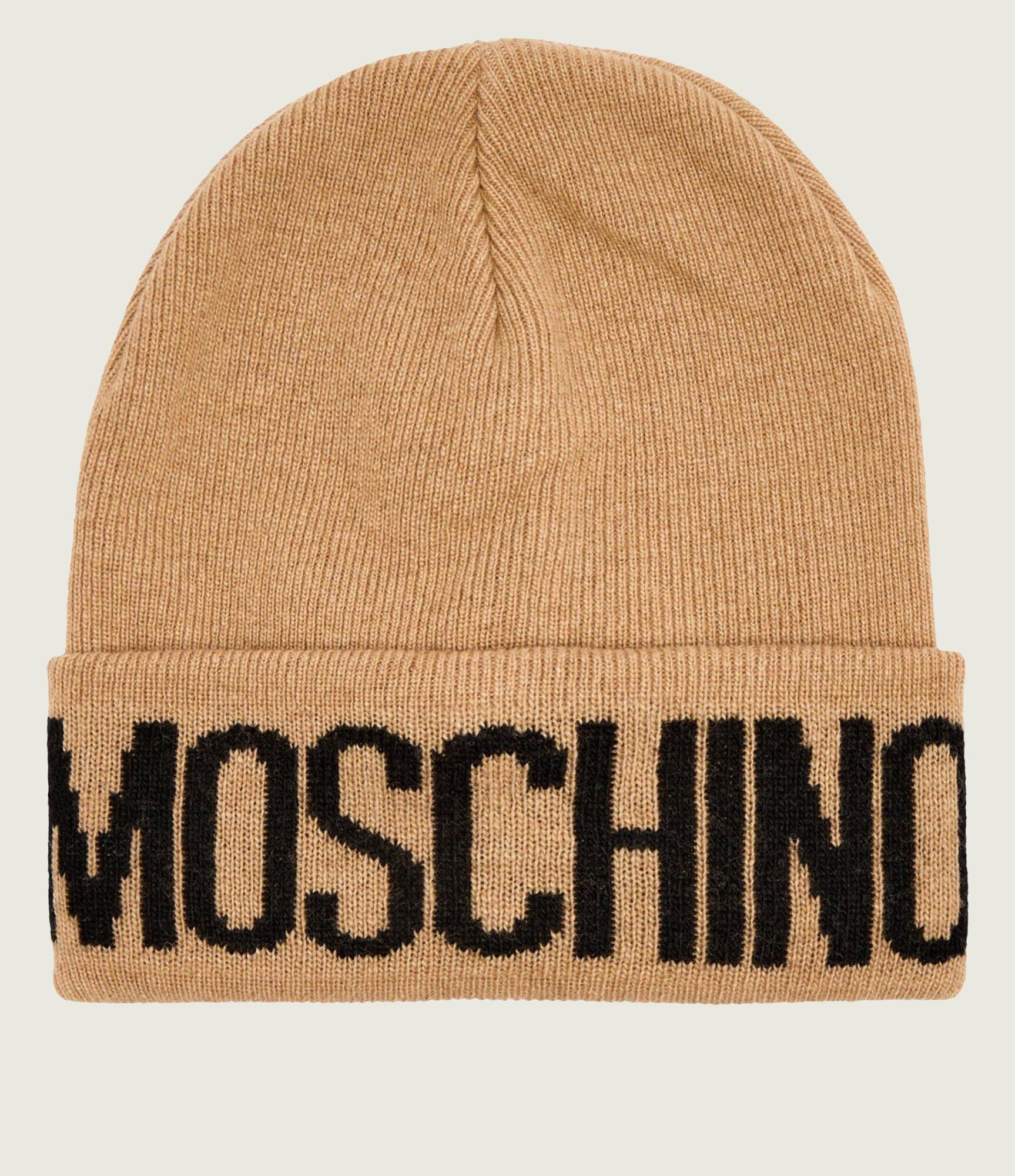 Moschino Căciulă cu adaos de lână și cașmir