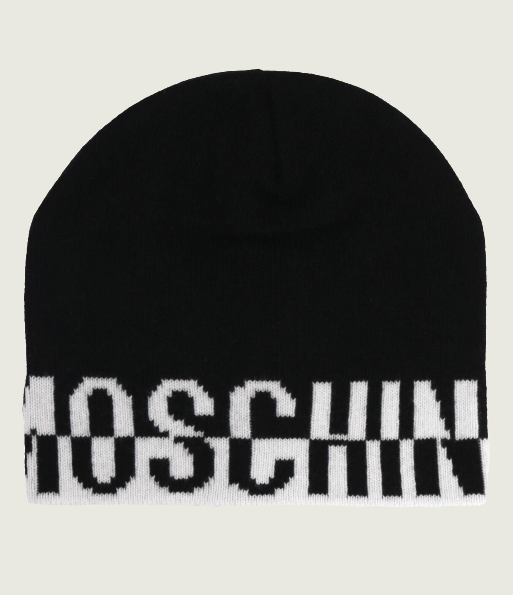Moschino Căciulă cu adaos de lână și cașmir