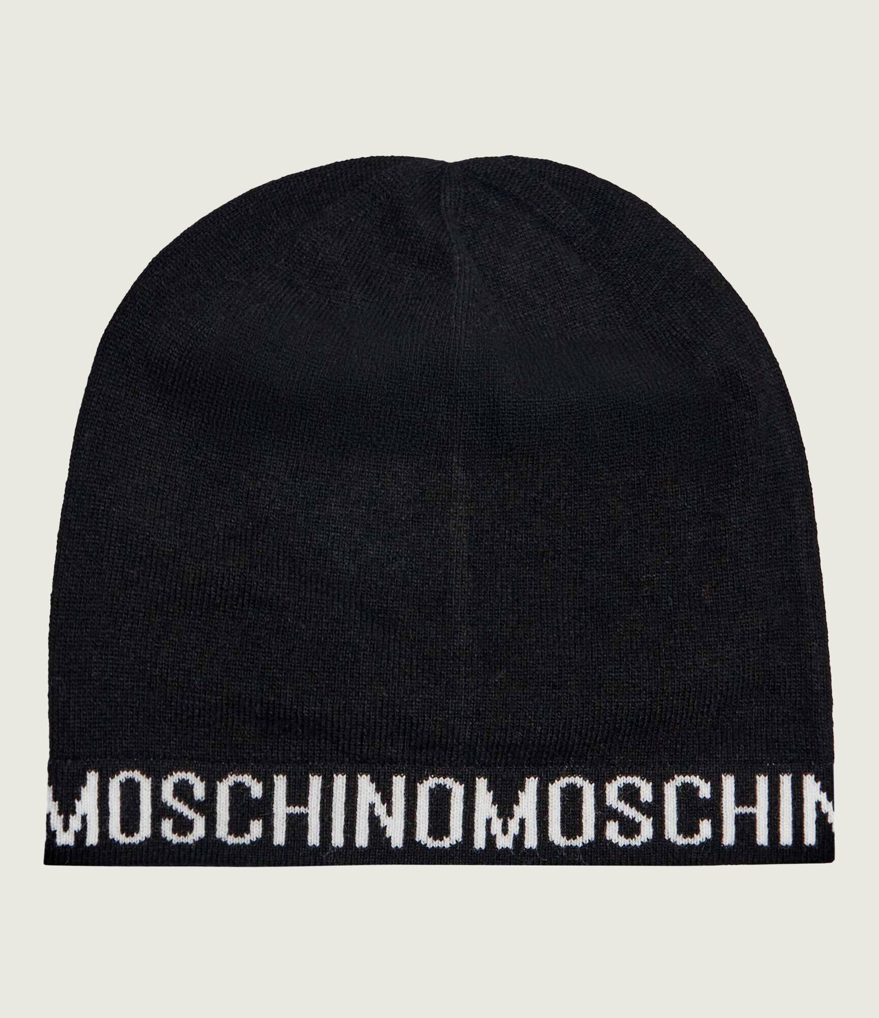 Moschino Căciulă cu adaos de lână și cașmir