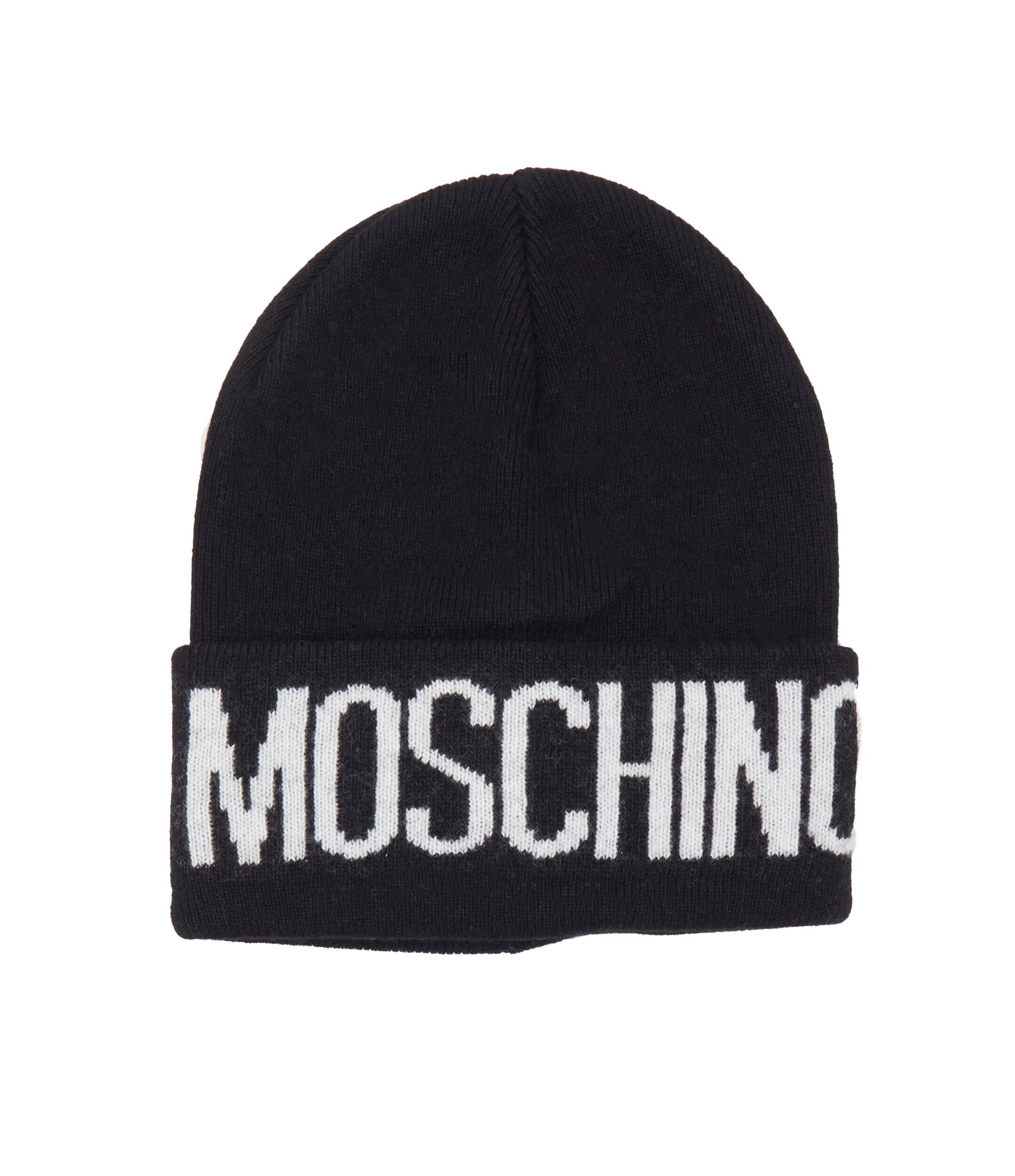 Moschino Căciulă cu adaos de lână și cașmir