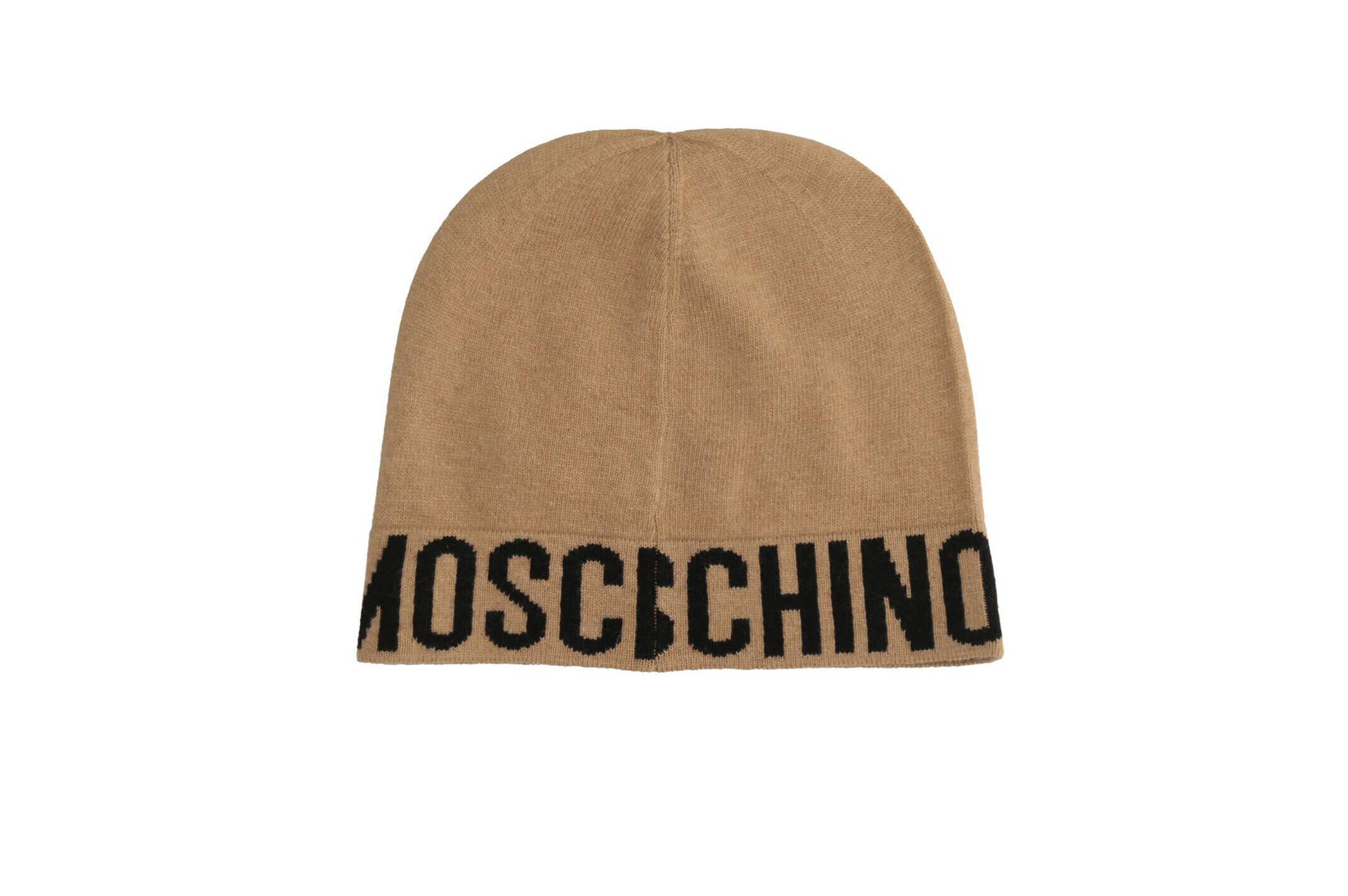 Moschino Căciulă cu adaos de lână și cașmir
