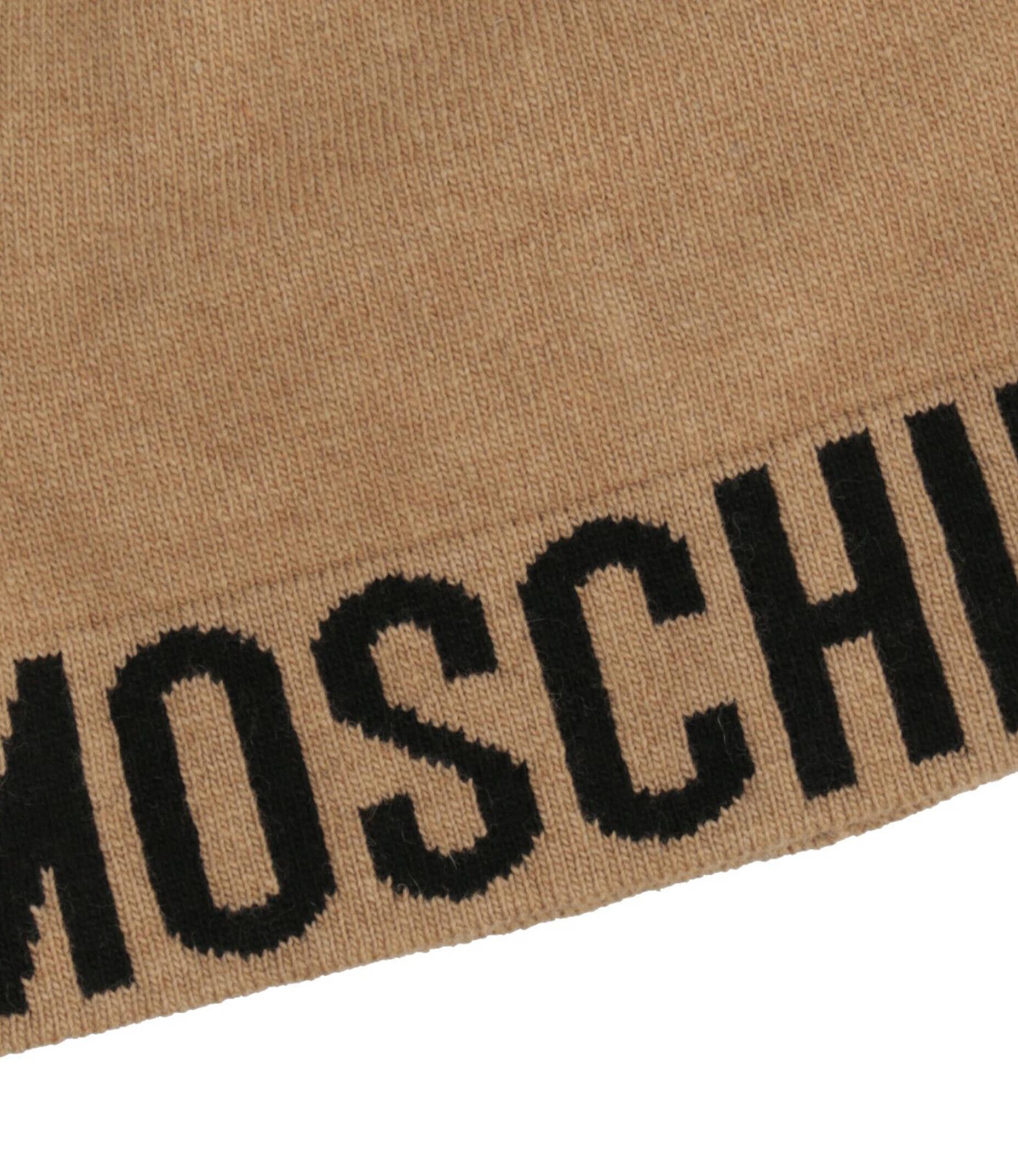 Moschino Căciulă cu adaos de lână și cașmir
