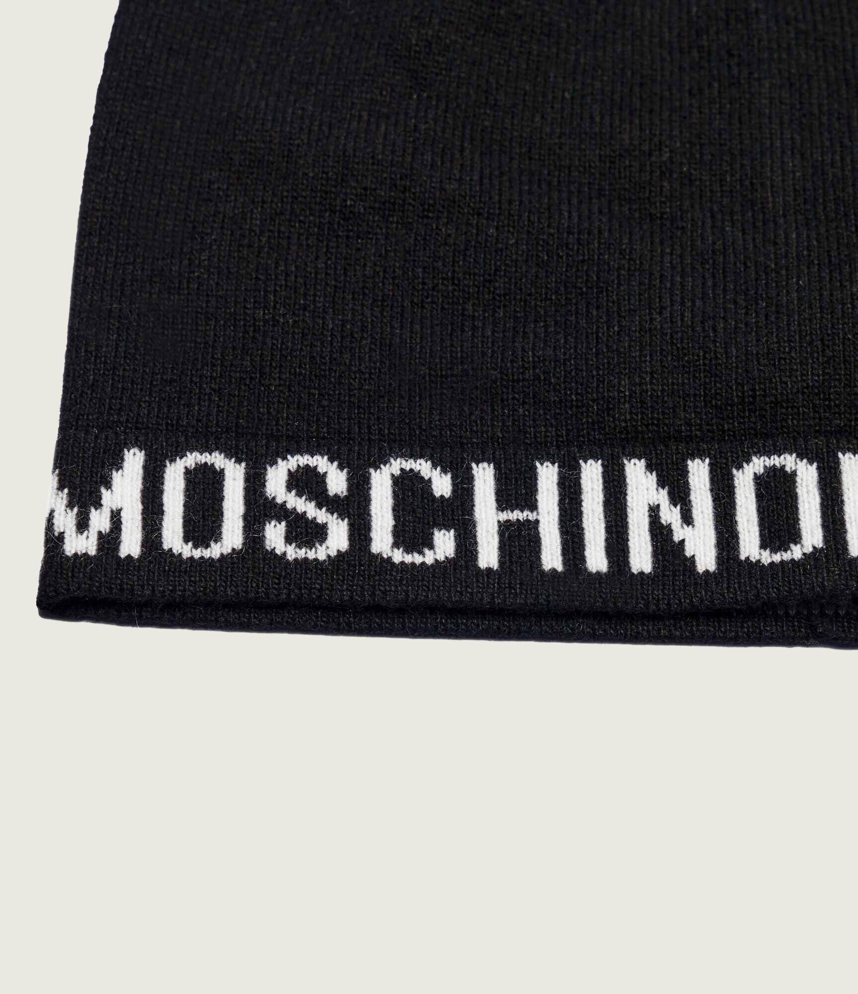 Moschino Căciulă cu adaos de lână și cașmir