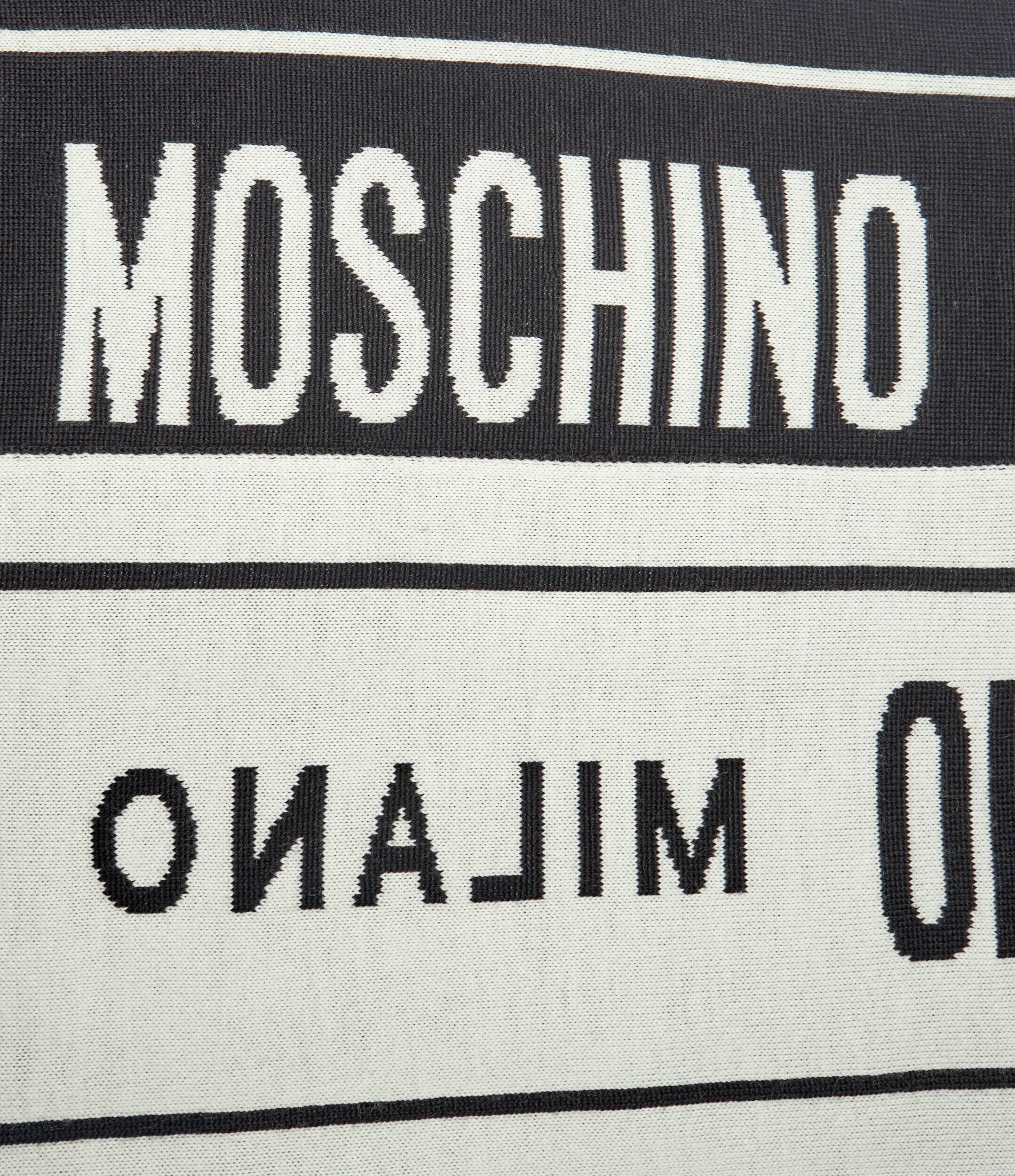 Moschino Șal cu adaos de lână