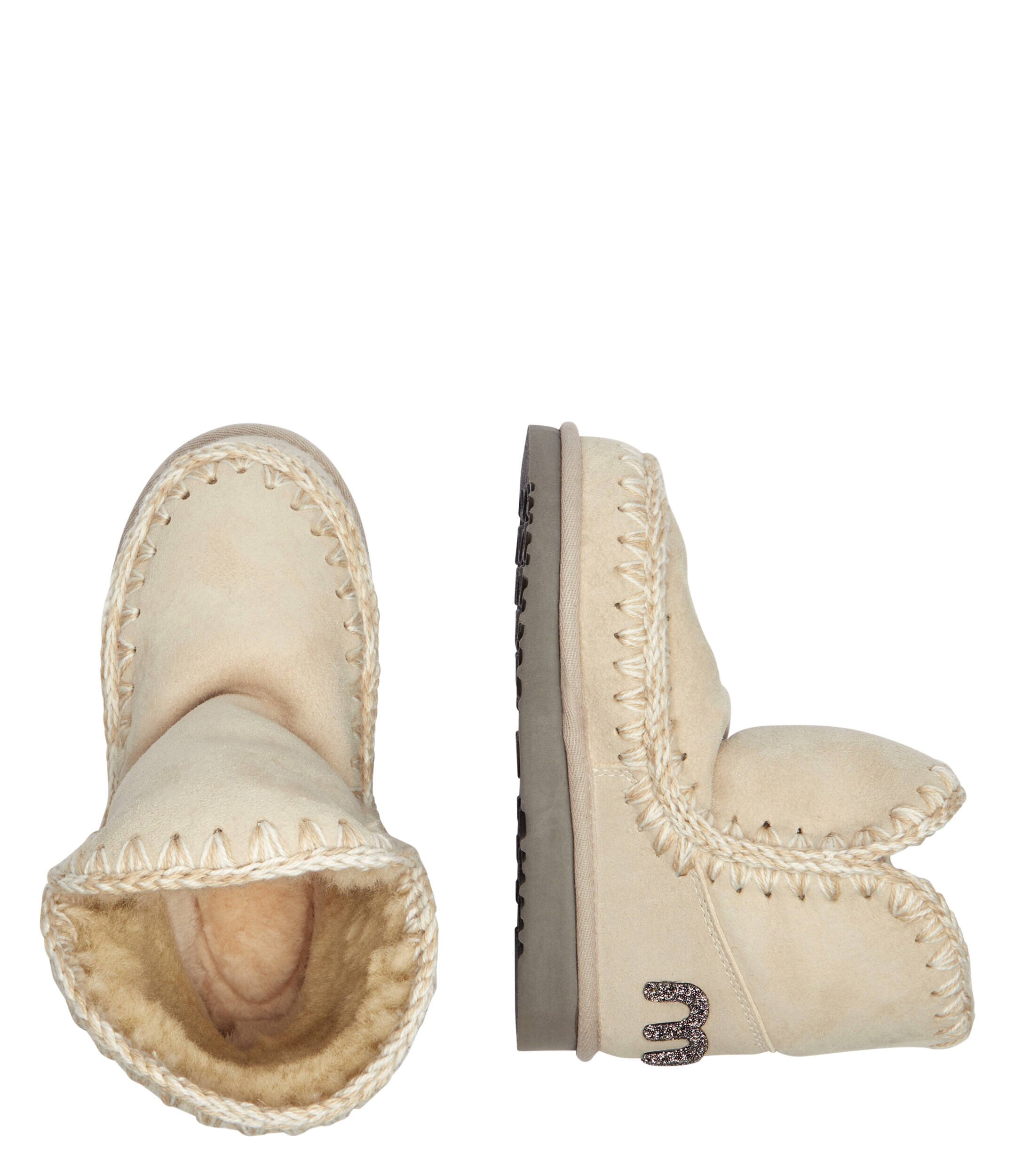 Mou Bocanci Eskimo 18 Glitter Logo | lână | piele întoarsă