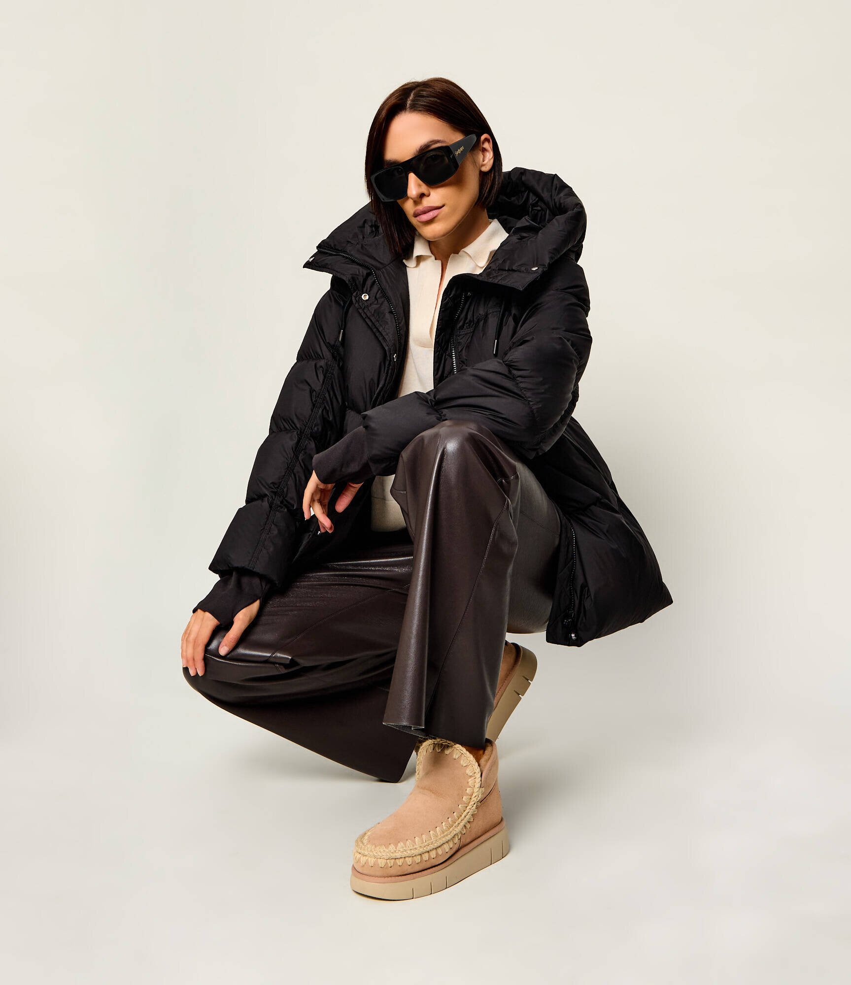 Mou Bocanci Eskimo Bounce | piele întoarsă | shearling