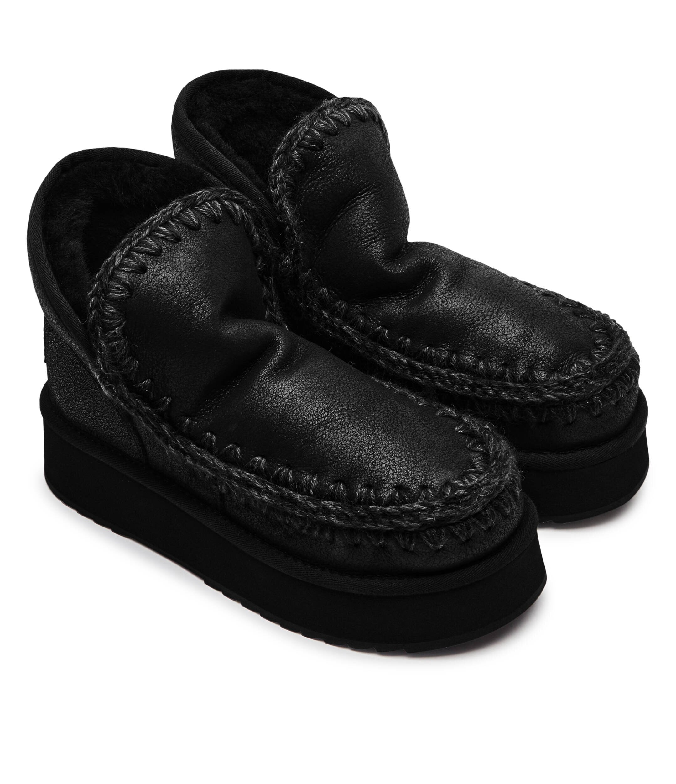 Mou Bocanci Mini Eskimo Platform | piele întoarsă