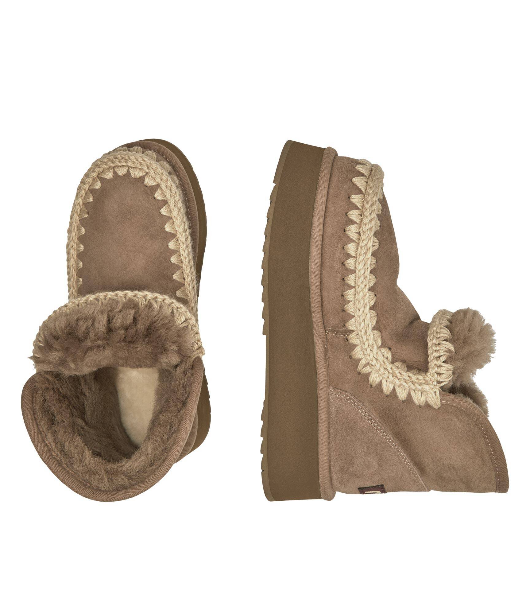 Mou Bocanci Mini Eskimo Platform | piele întoarsă