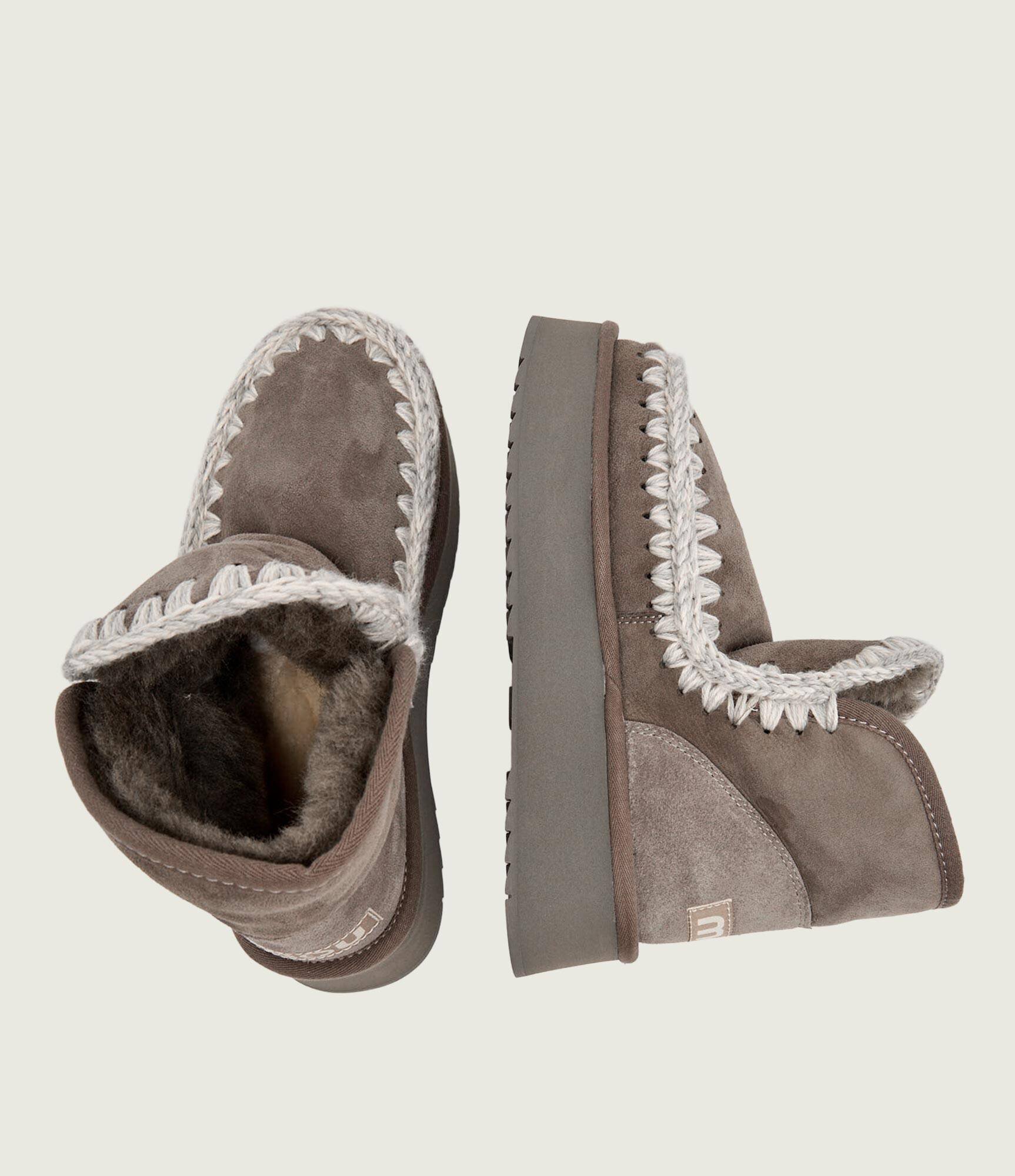 Mou Bocanci Mini Eskimo Platform | piele întoarsă