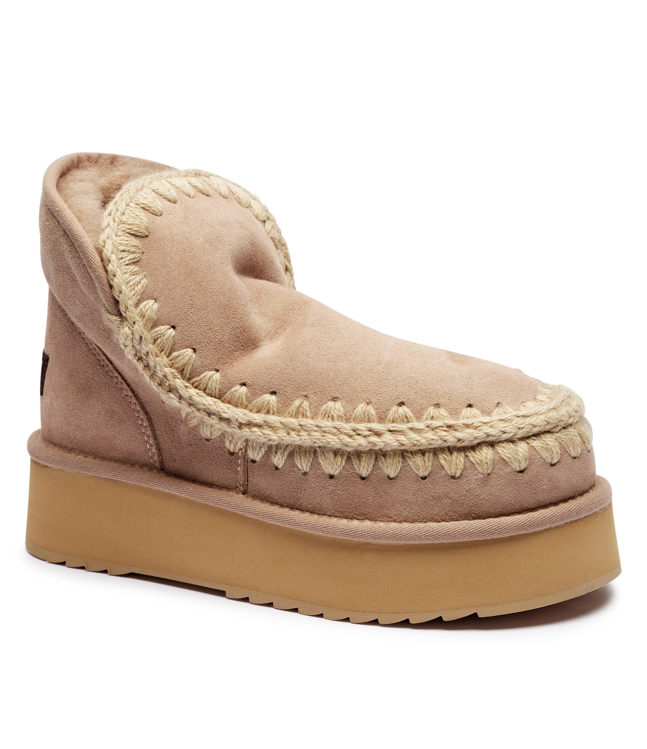 Mou Bocanci Mini Eskimo Platform | piele întoarsă