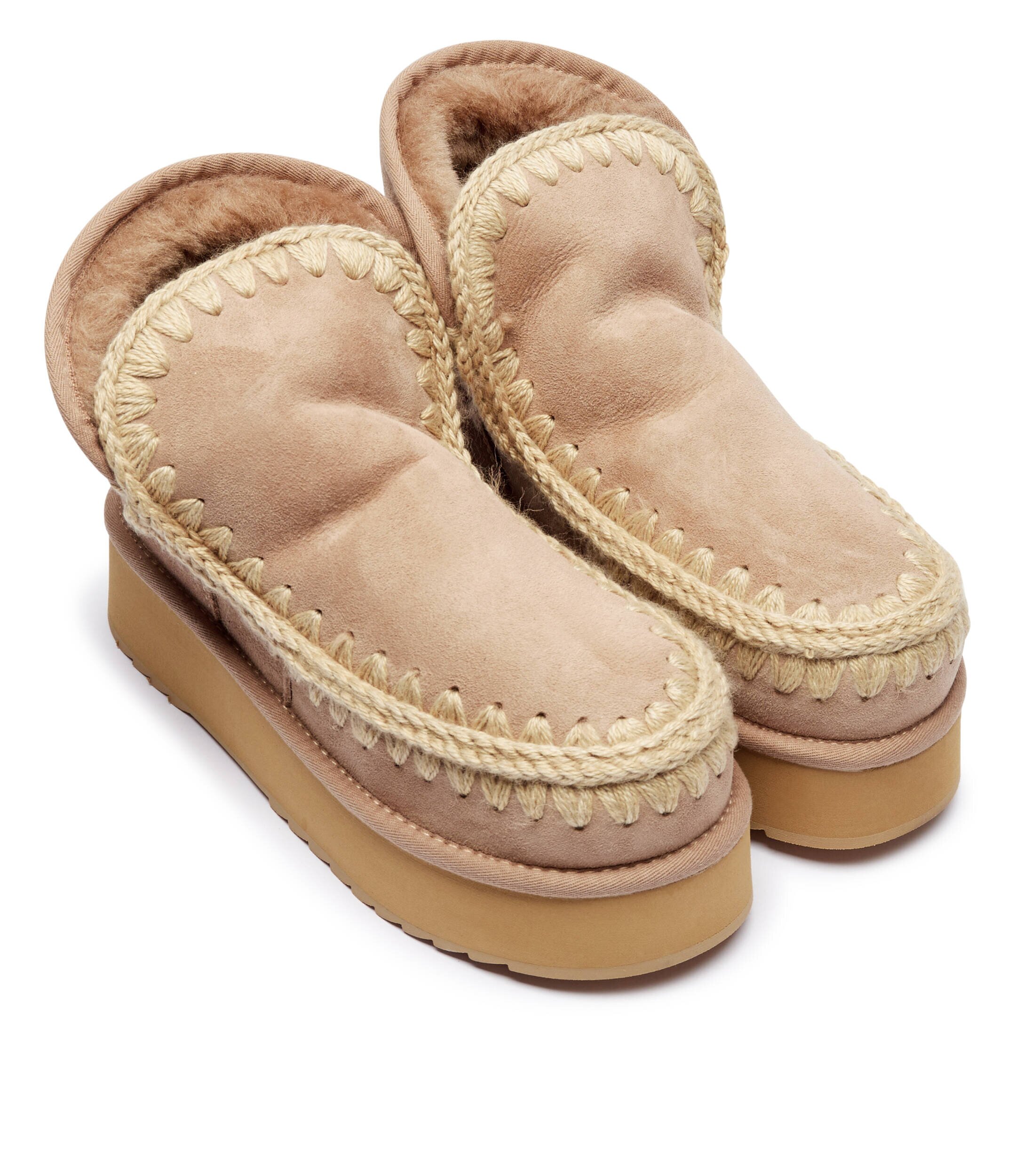 Mou Bocanci Mini Eskimo Platform | piele întoarsă