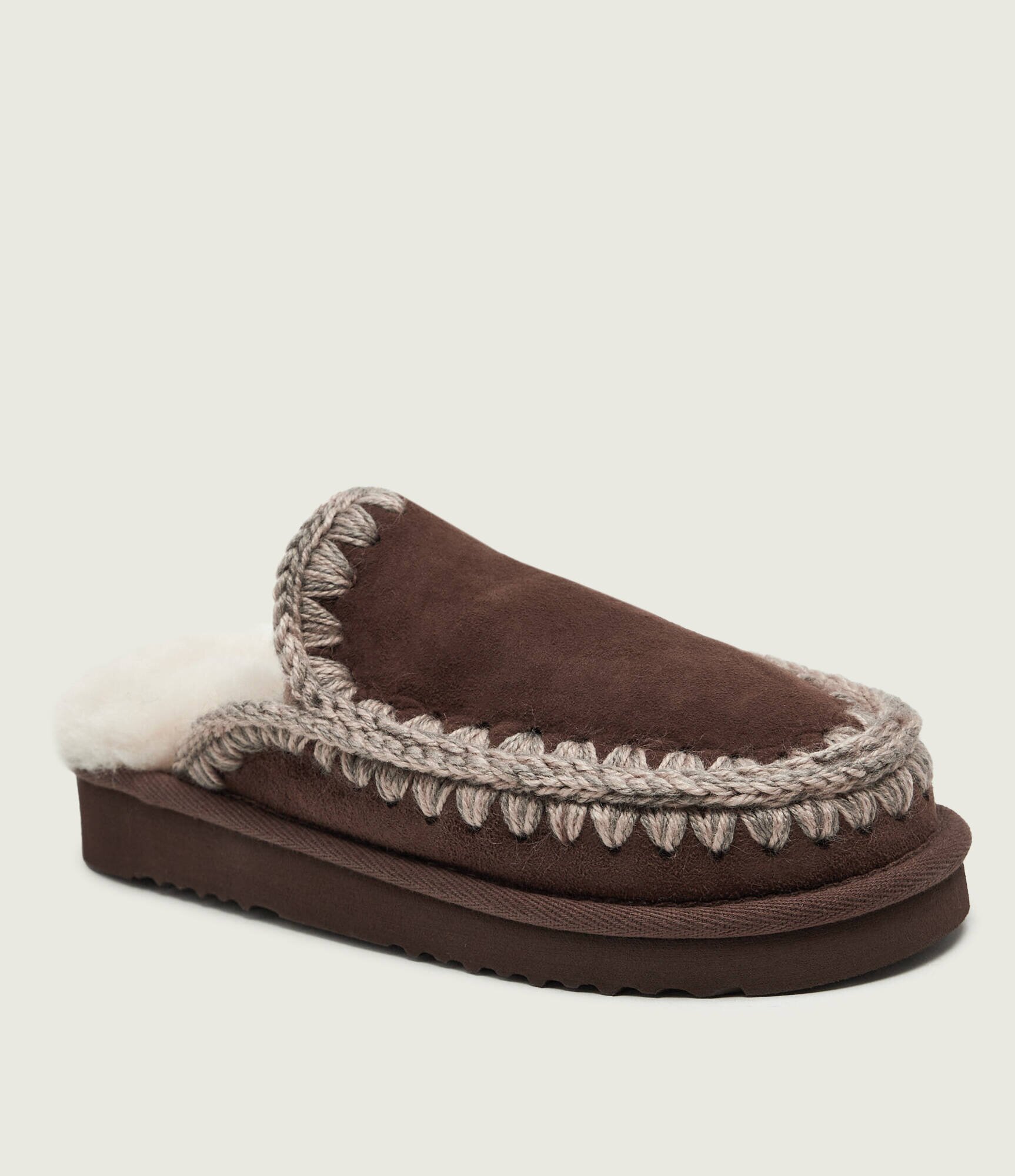 Mou Mules (încălțăminte) Eskimo cu adaos de lână | piele întoarsă