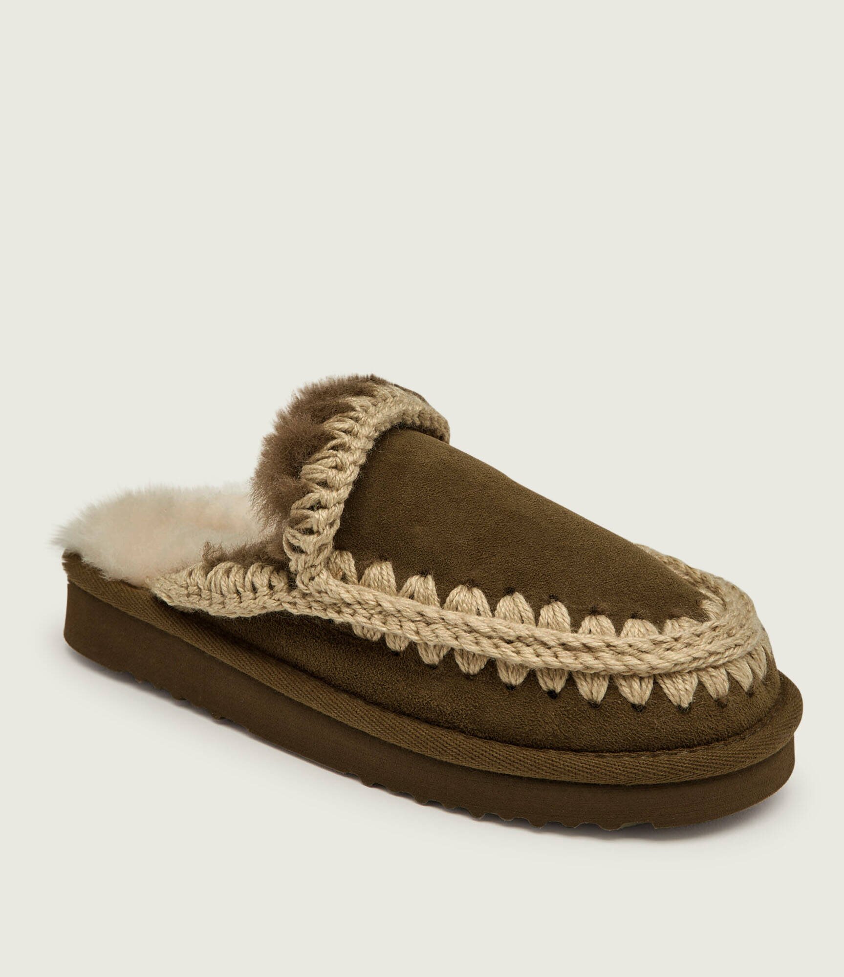 Mou Mules (încălțăminte) Eskimo cu adaos de lână | piele întoarsă