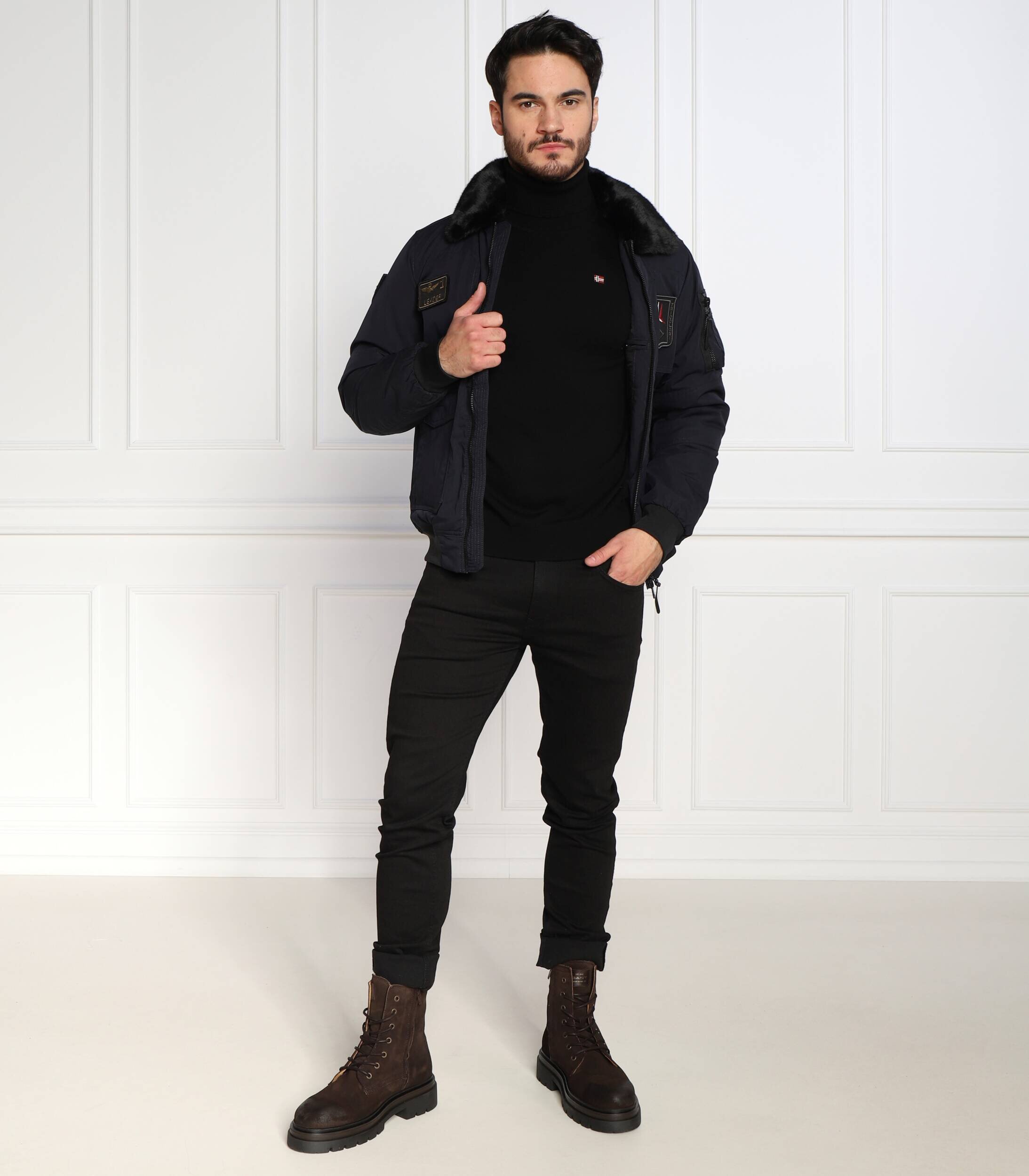Napapijri de lână maletă damavand t 1 | regular fit