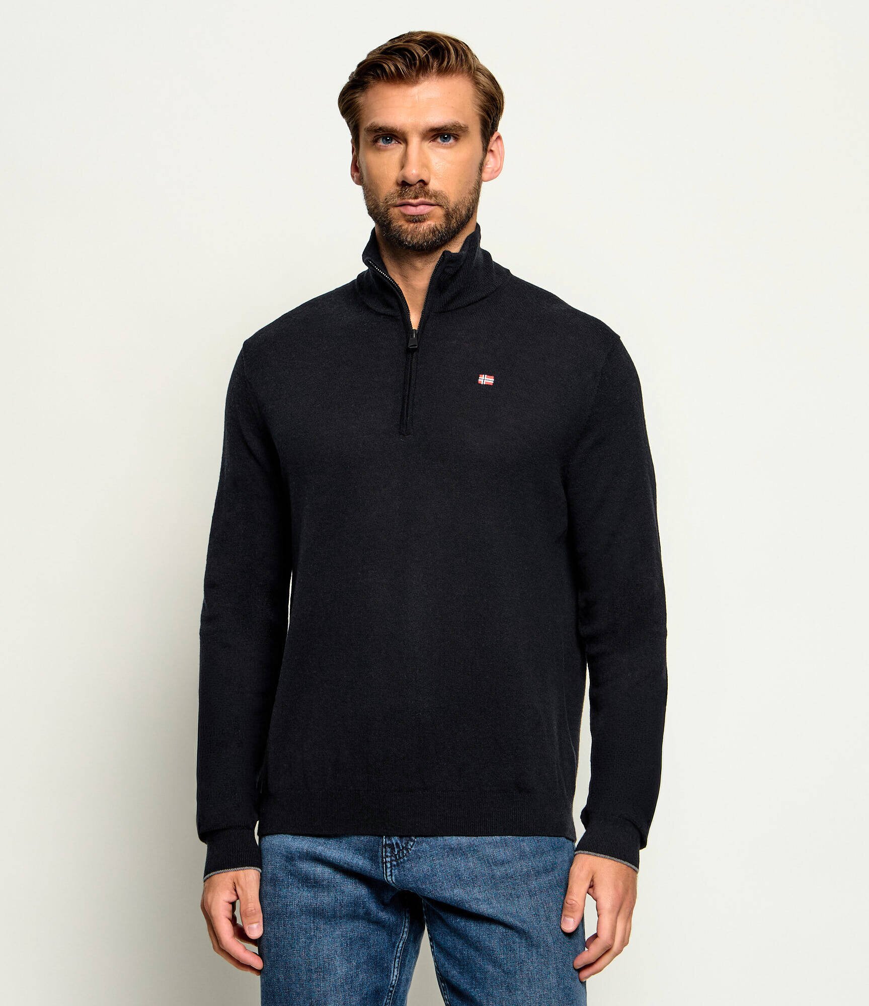 Napapijri de lână pulover damavand hz 4 | regular fit