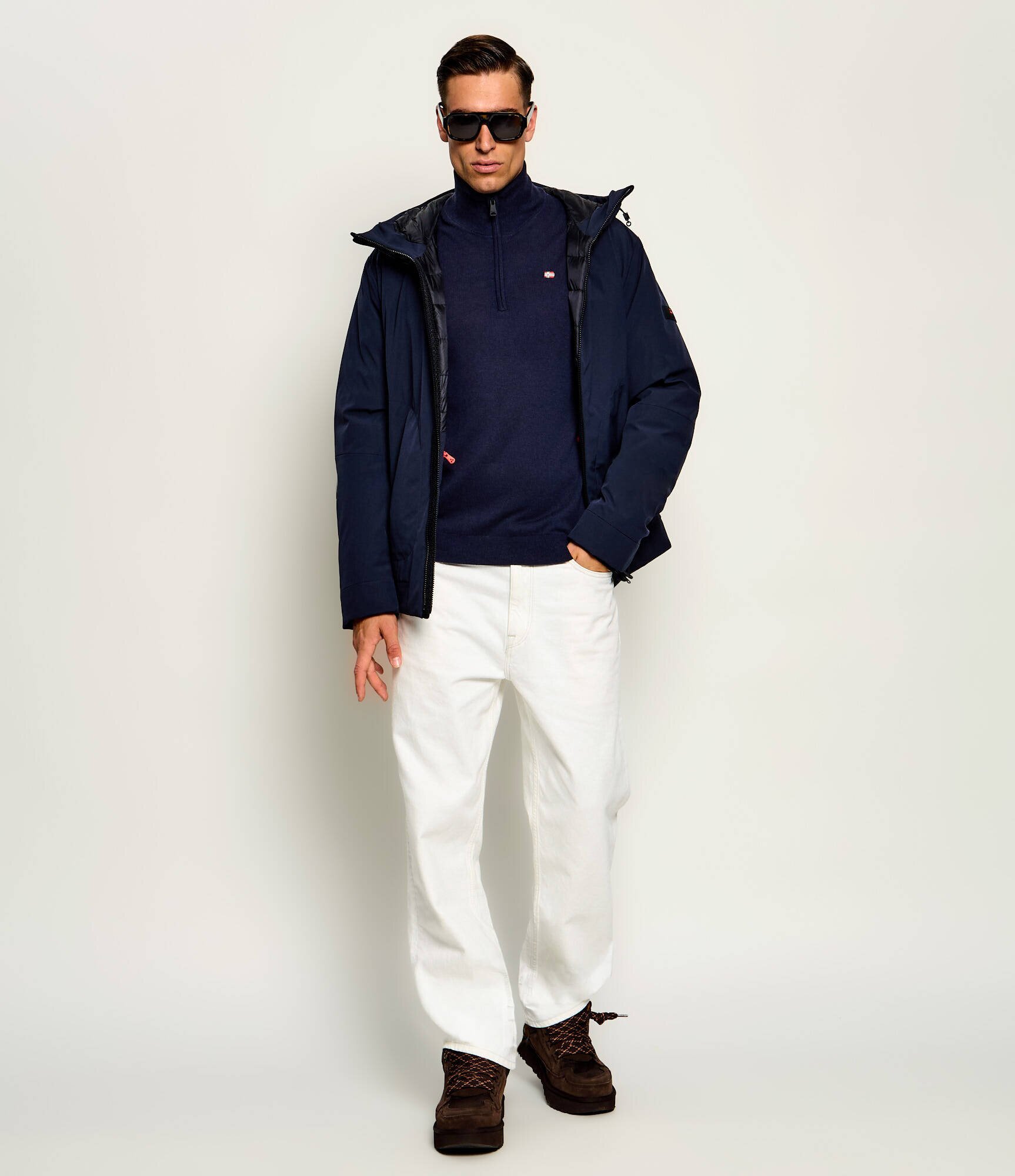 Napapijri De lână țesut DAMAVAND HZ 4 | Regular Fit