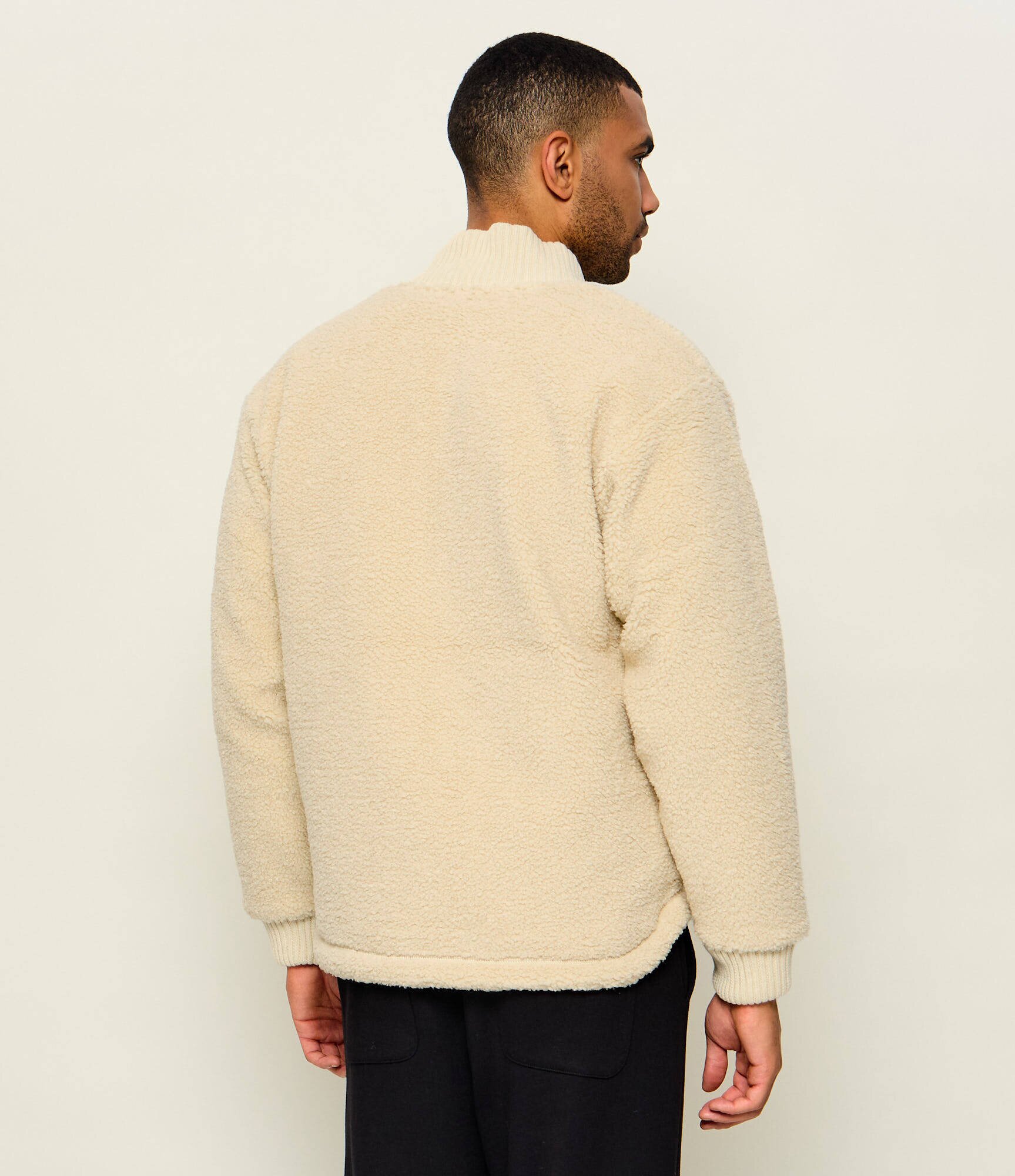 Napapijri Din fleece geacă bomber T-Mapu FZ | Loose fit