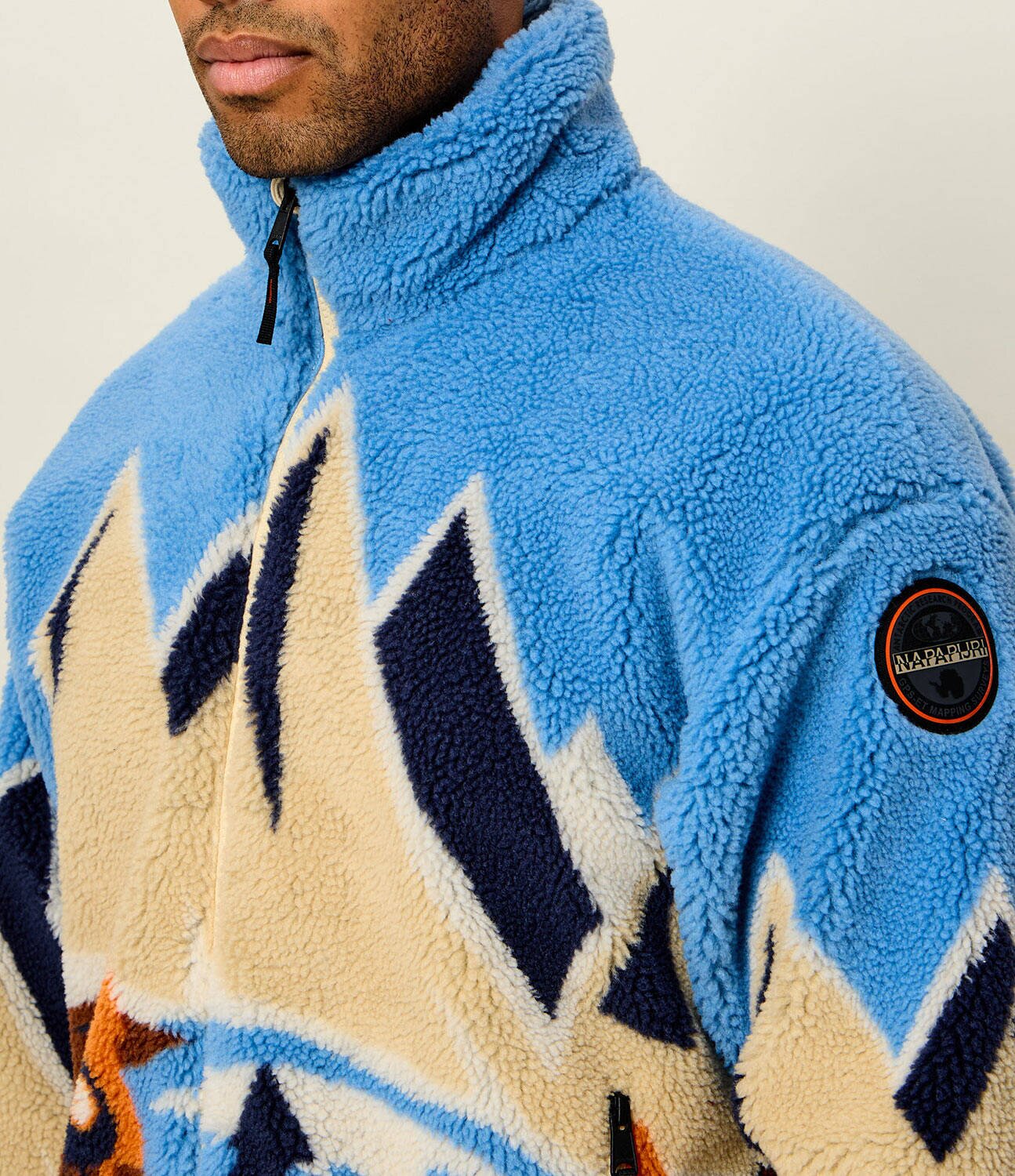 Napapijri Din fleece geacă T-Fleece FZ | Loose fit