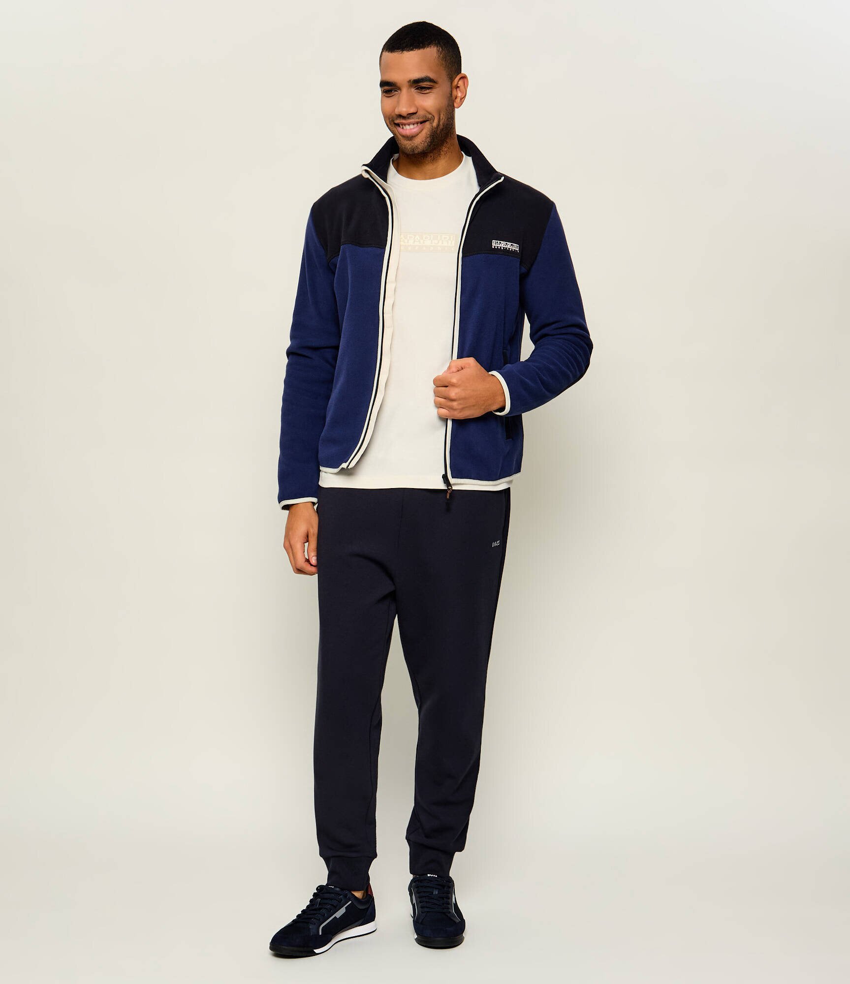 Napapijri Din fleece hanorac T-Dergana FZ | regular fit