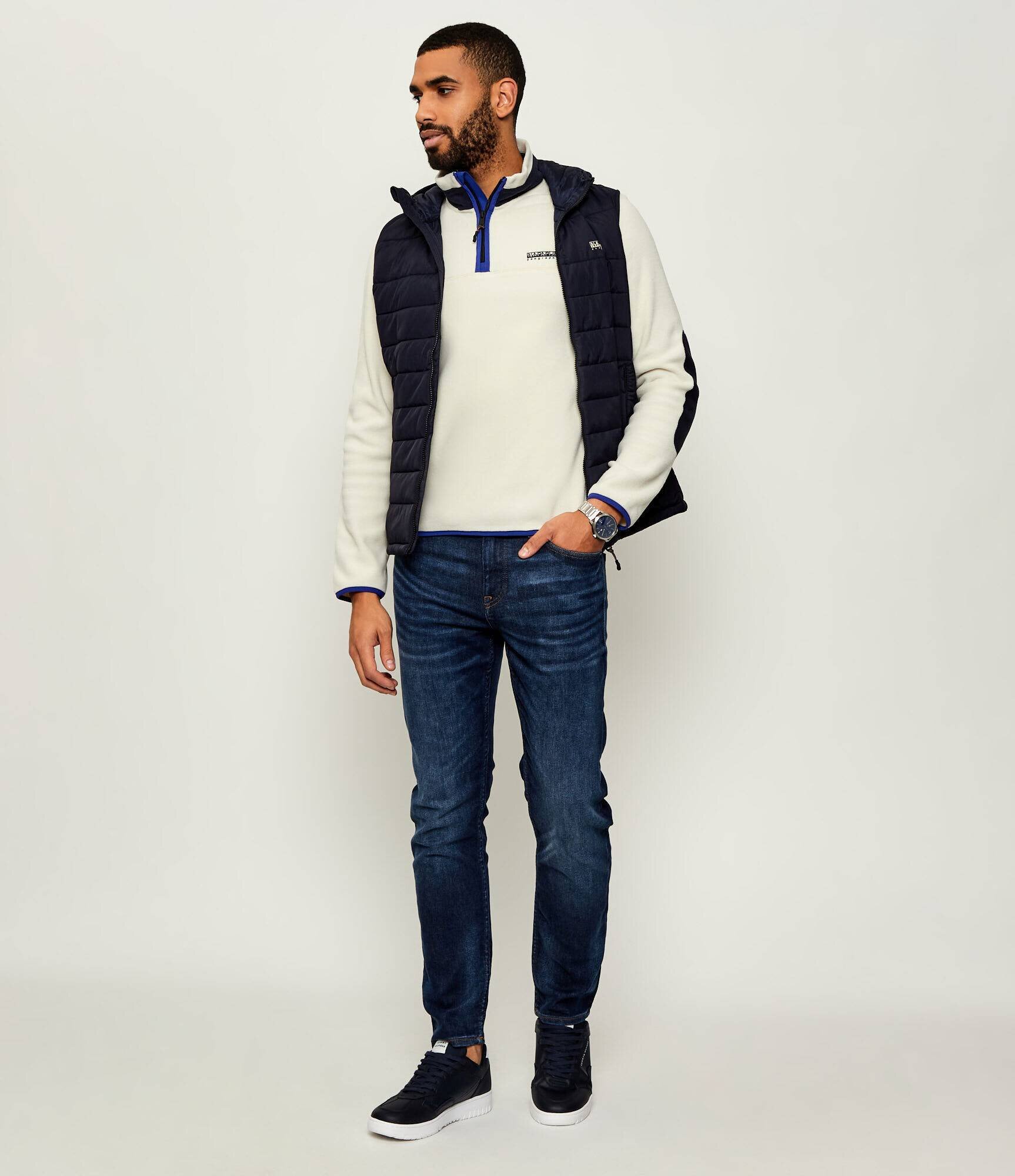 Napapijri Din fleece hanorac T-DERGANA HZ 941 | regular fit