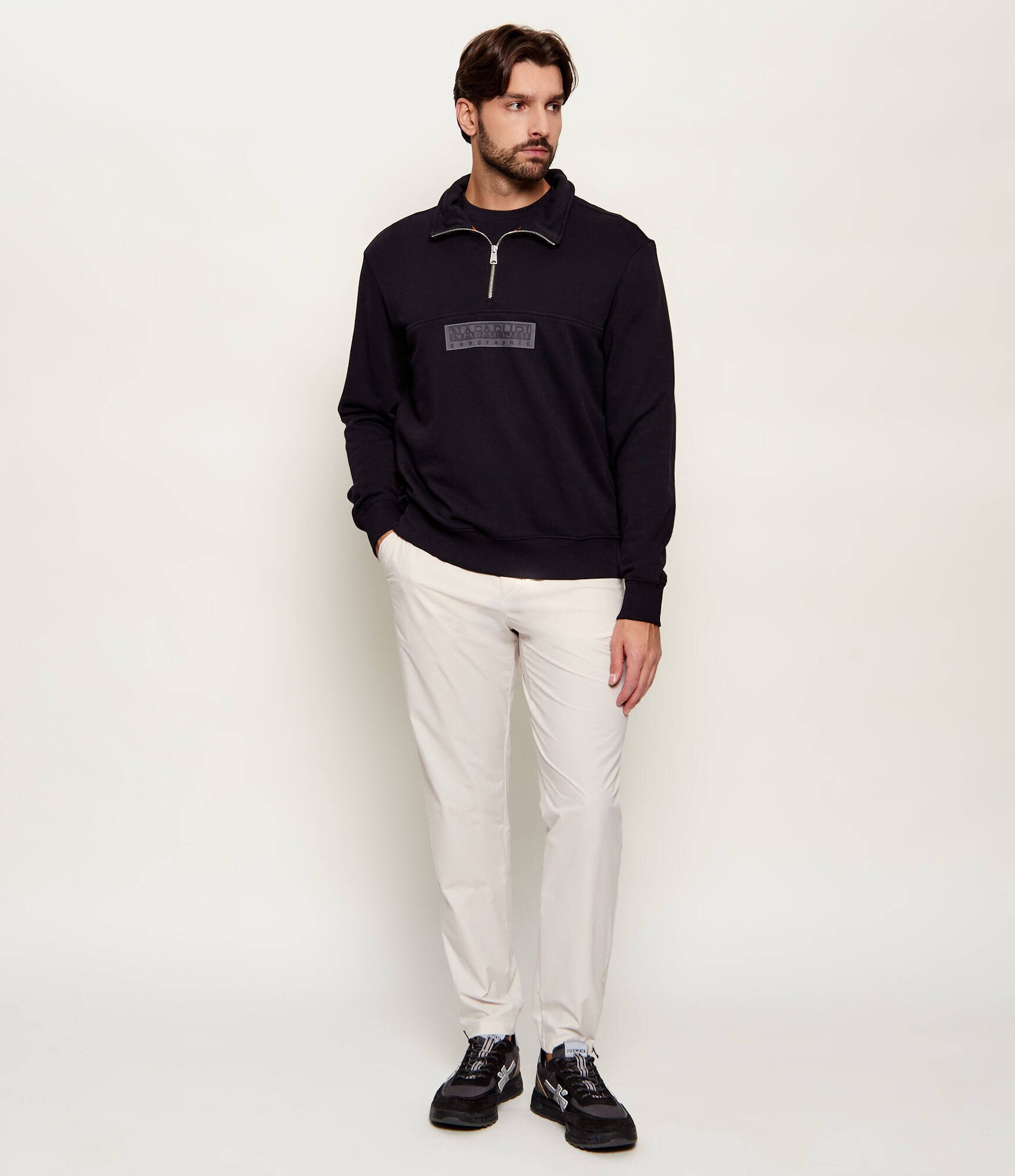 Napapijri Hanorac B-BOX LOGO HZ | Relaxed fit