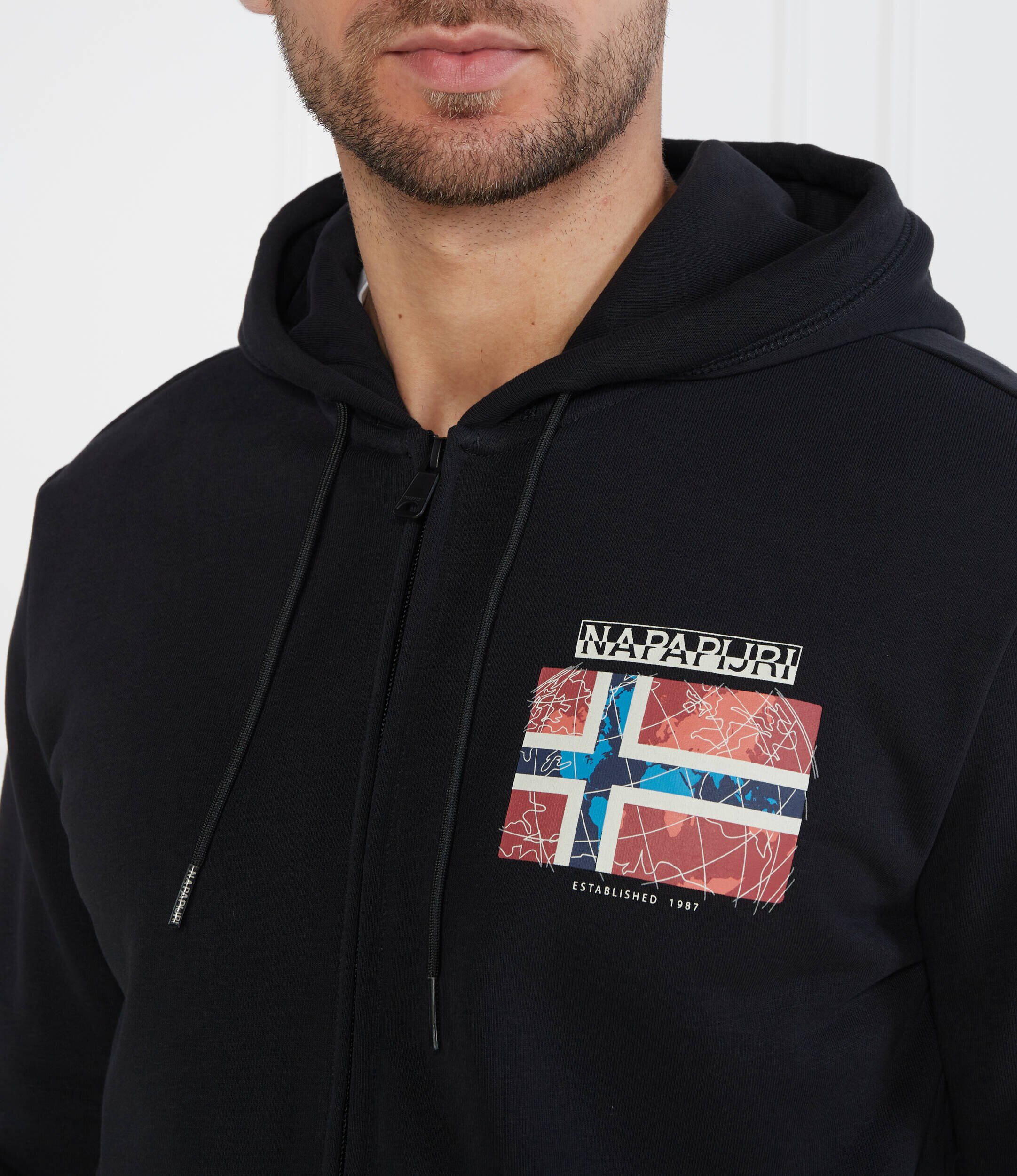 Napapijri Hanorac B-GUIRO FZH 1 | Regular Fit