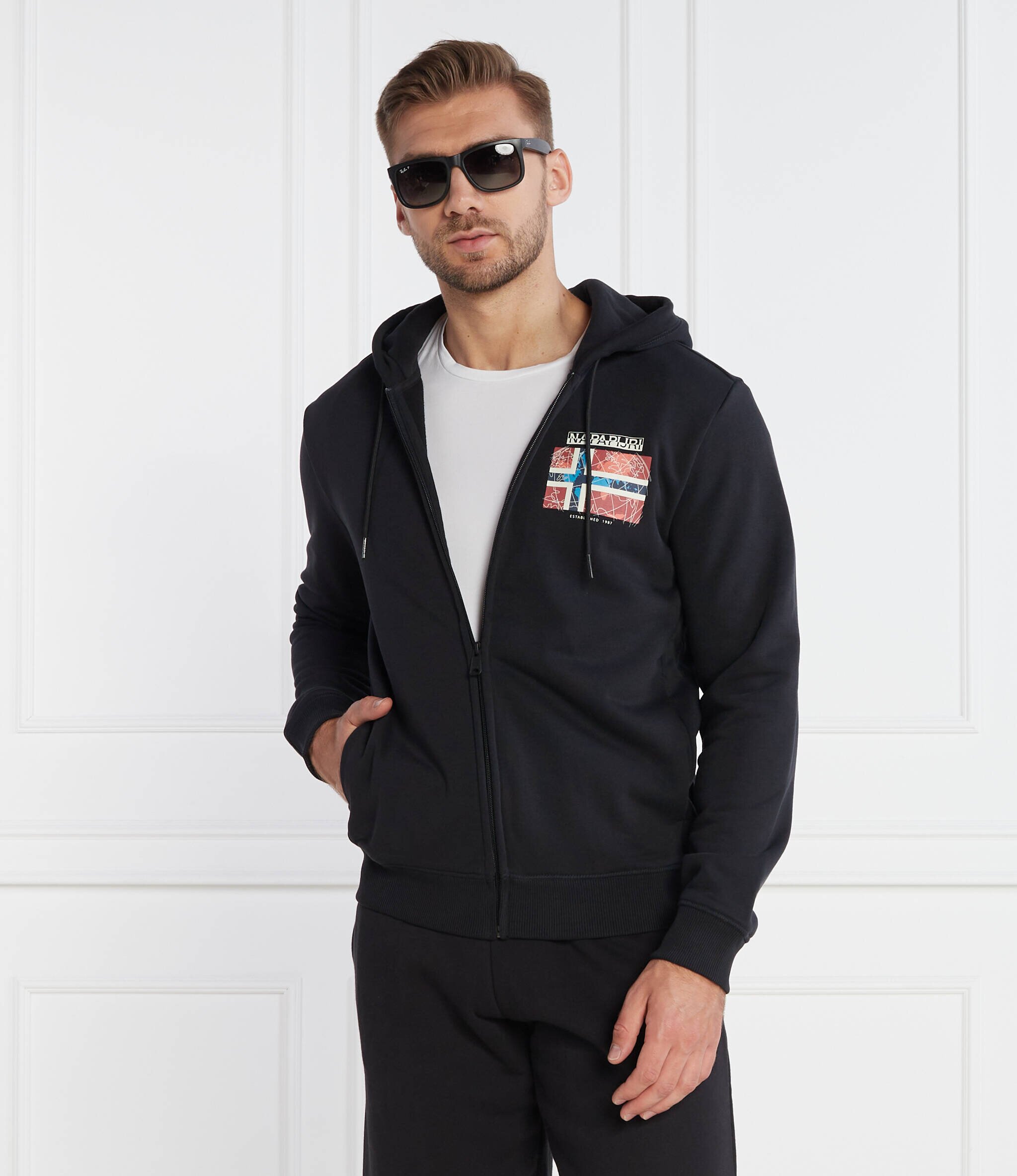 Napapijri Hanorac B-GUIRO FZH 1 | Regular Fit