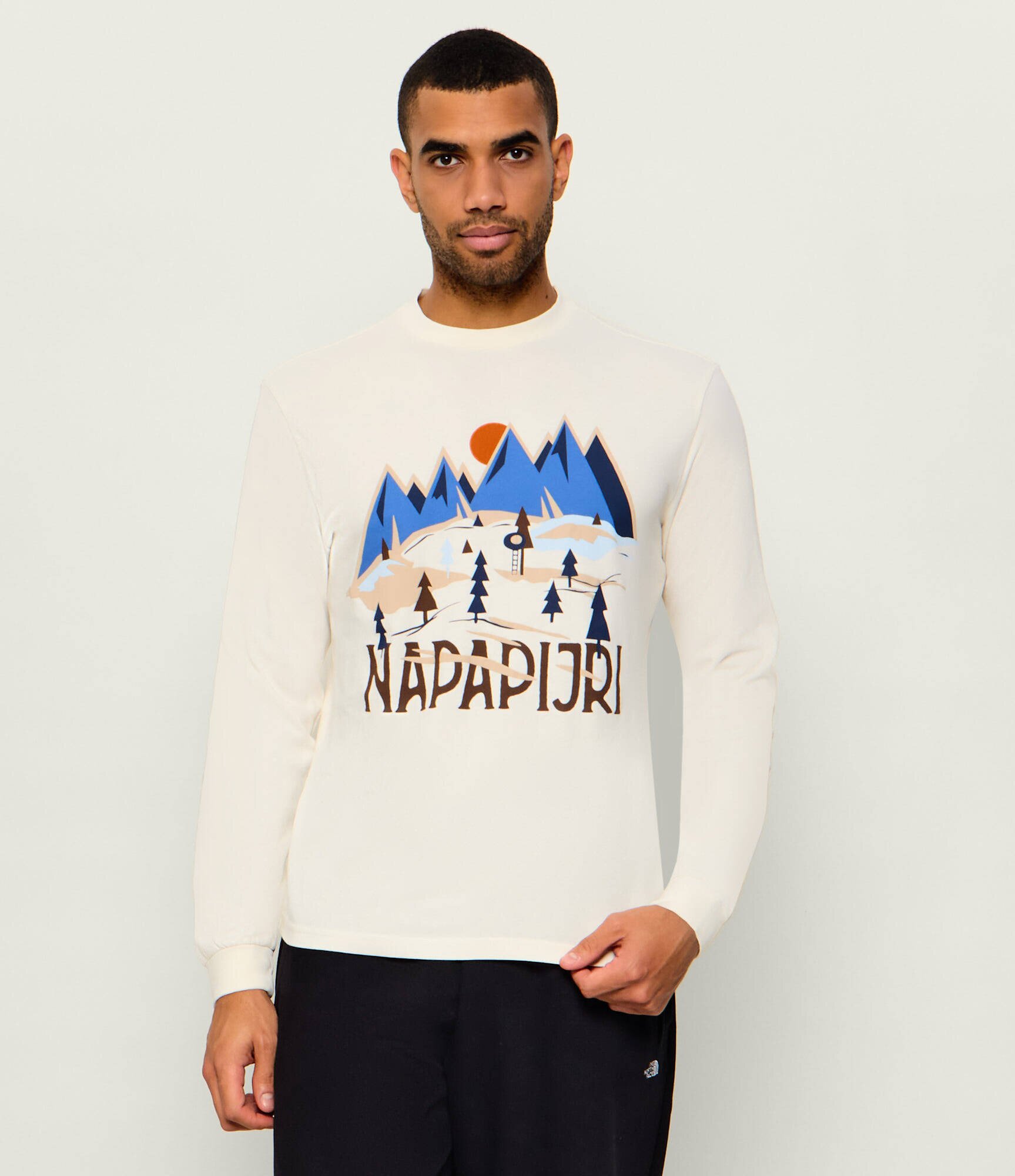Napapijri Longsleeve S-Tee LS | Relaxed fit