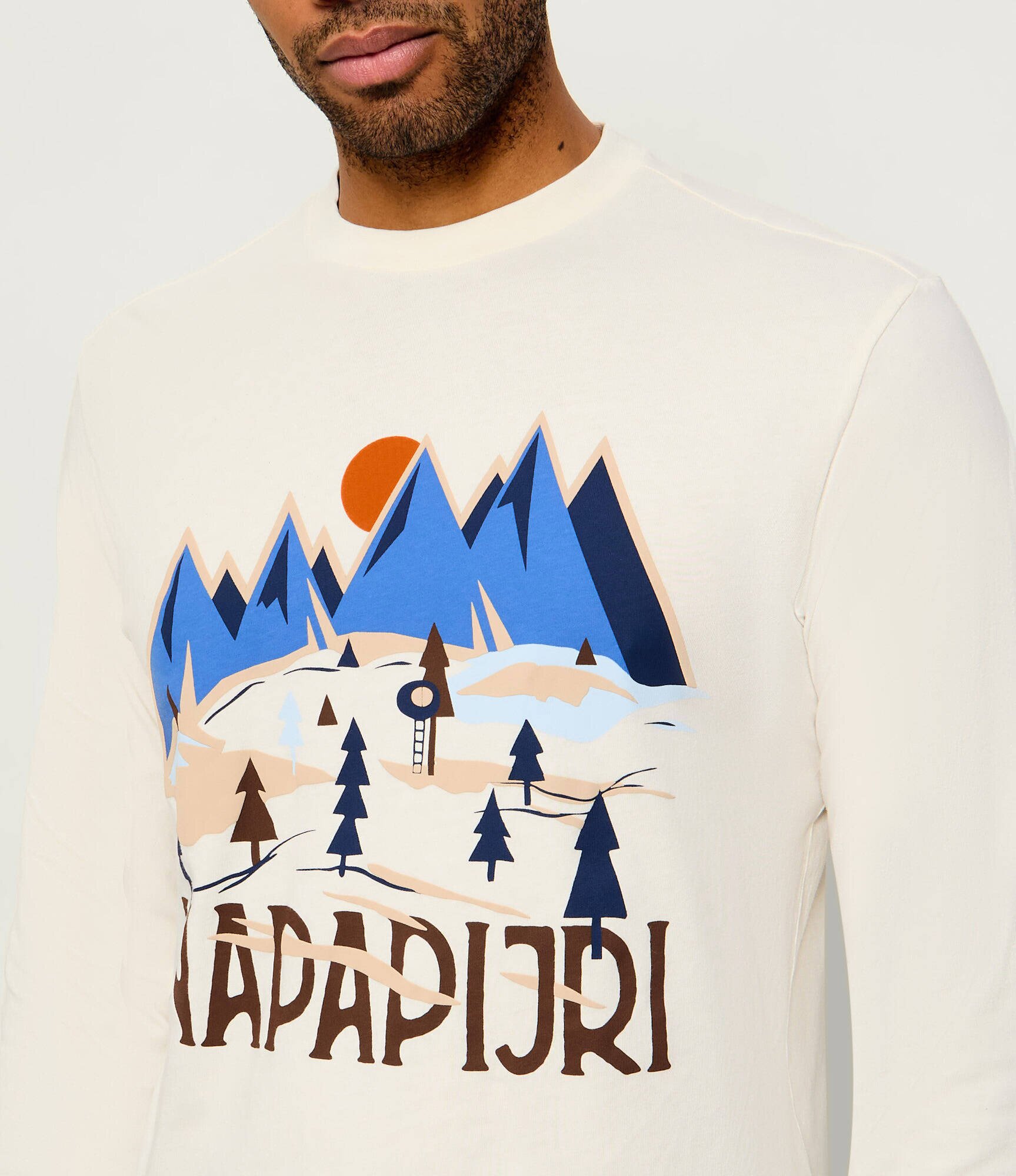 Napapijri Longsleeve S-Tee LS | Relaxed fit
