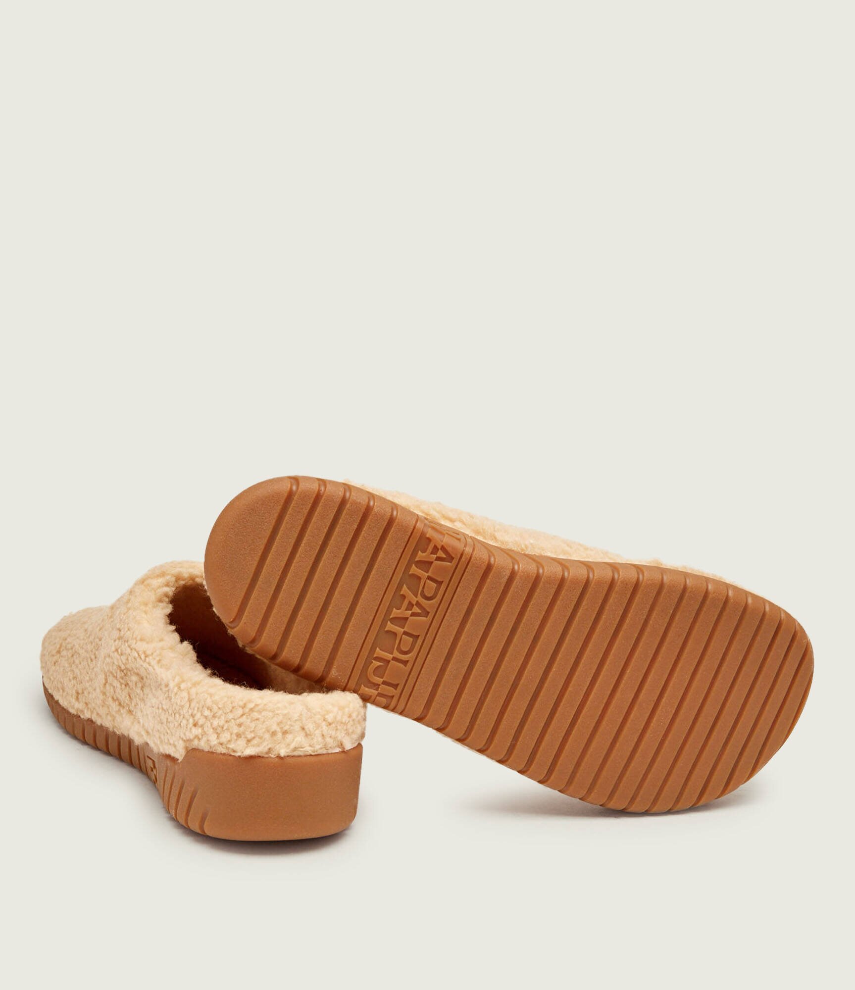 Napapijri Papuci de casă Noreg 02 | shearling cu adaos de piele