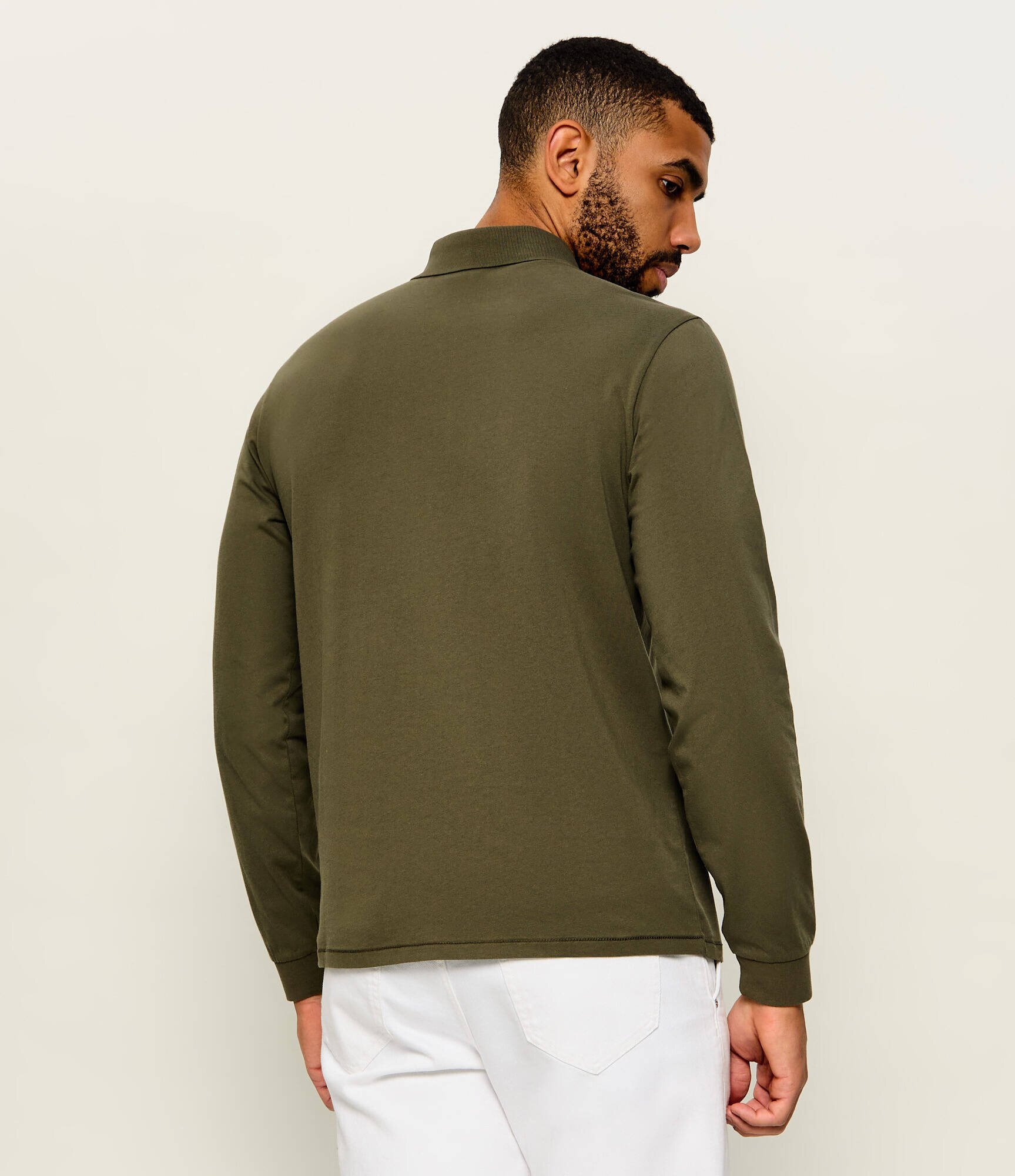 Napapijri Polo E-Badge Ls | Relaxed fit