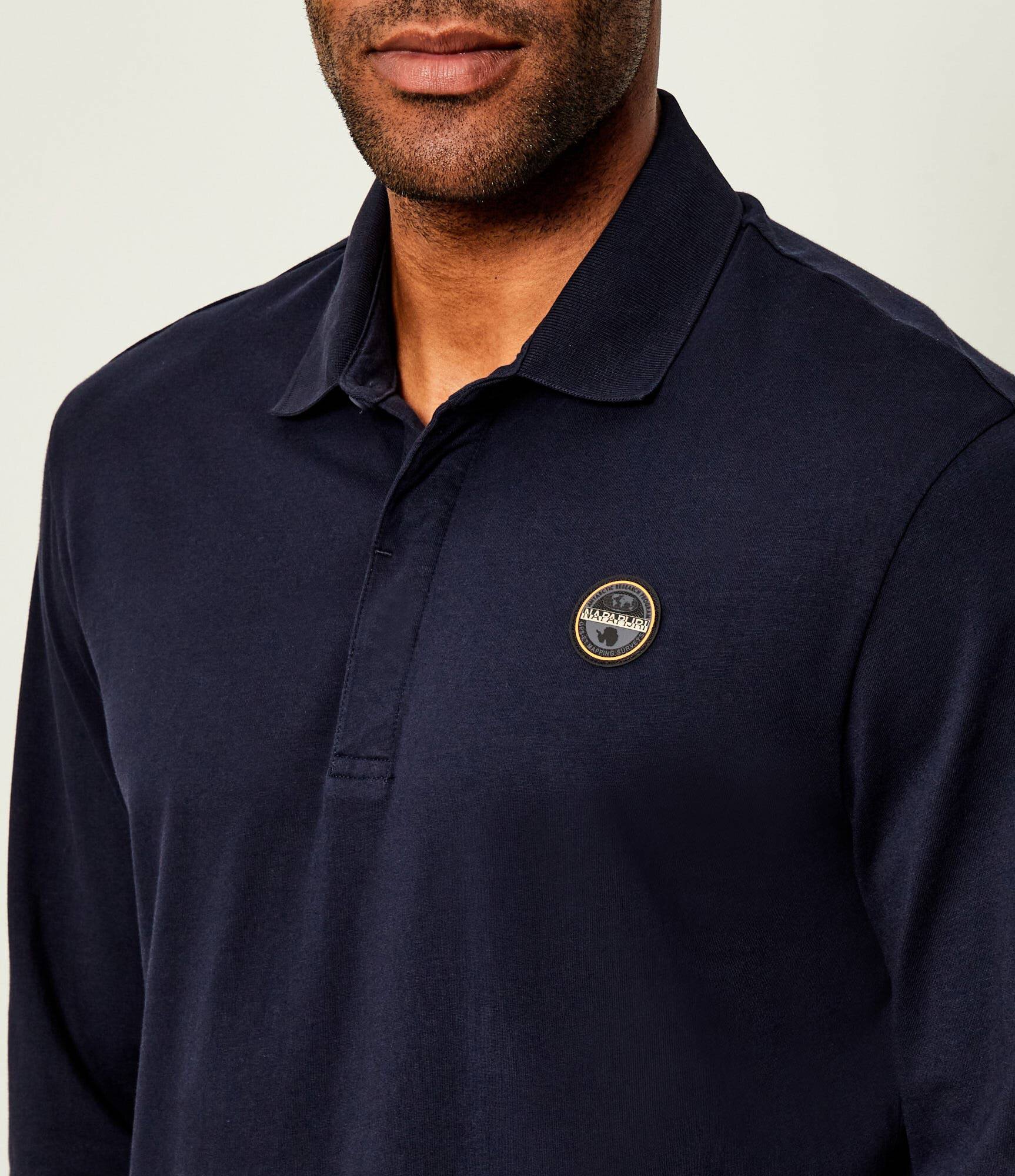 Napapijri Polo E-BADGE LS | Relaxed fit