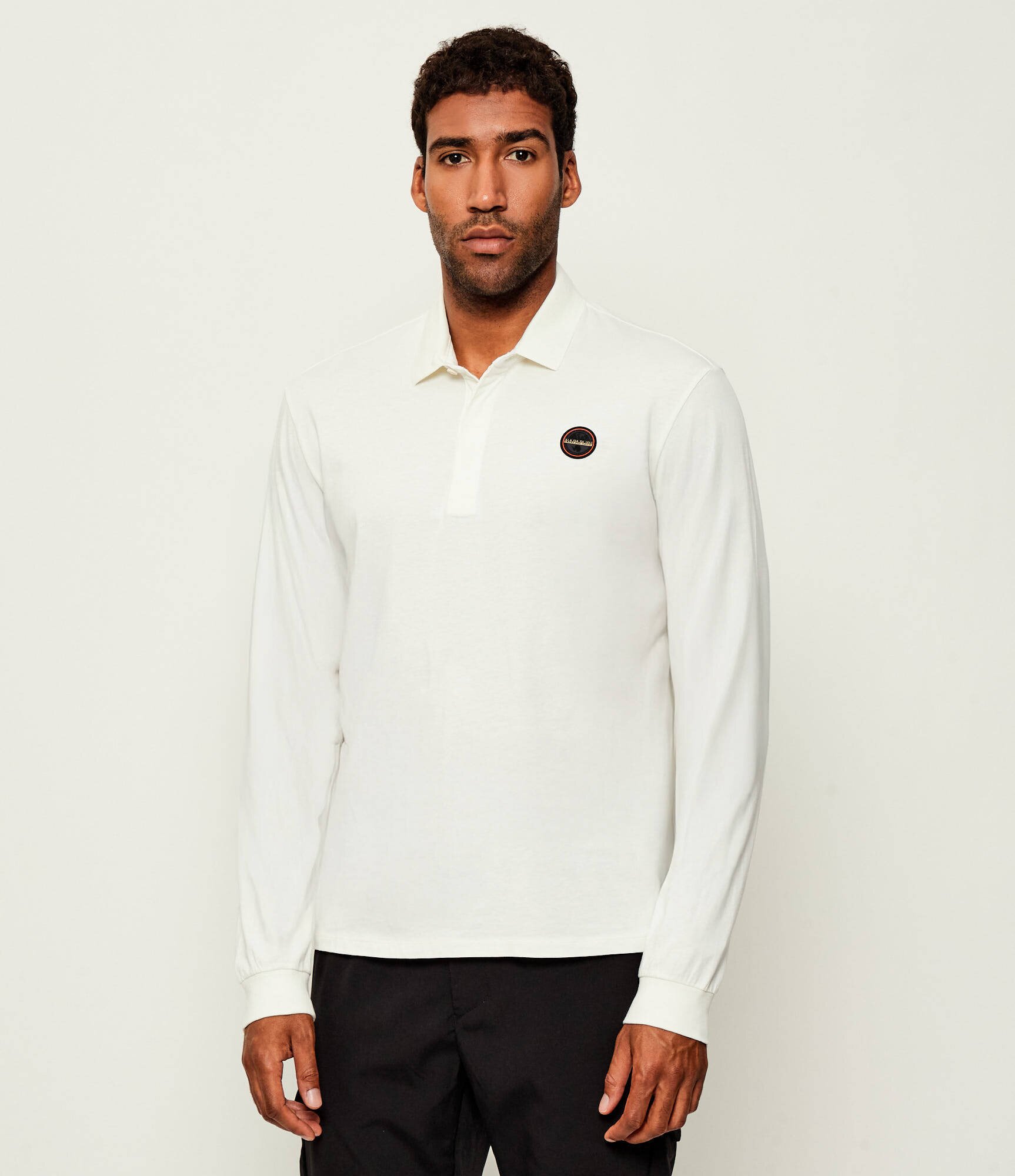 Napapijri Polo E-BADGE LS | Relaxed fit