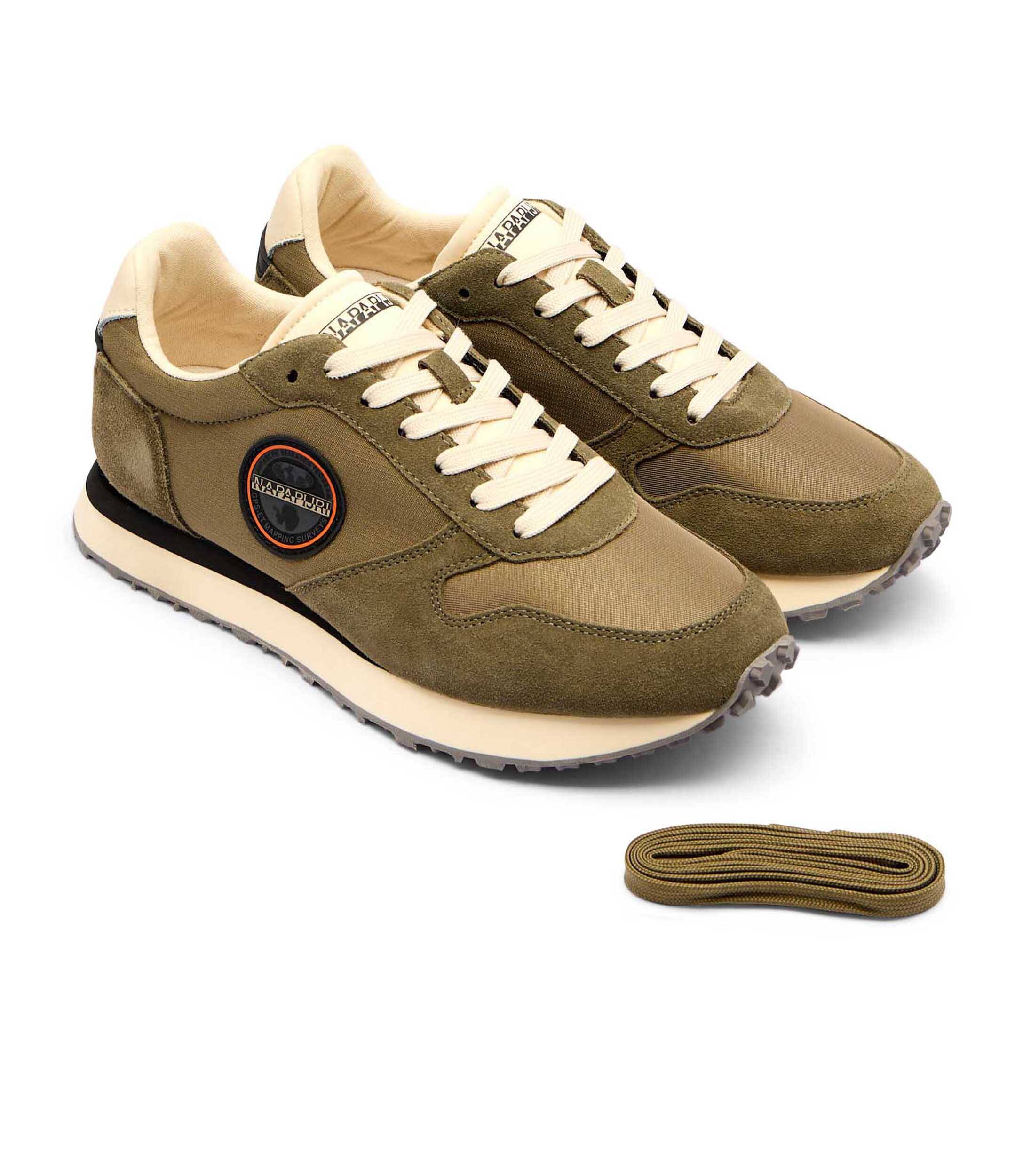 Napapijri Sneakers cu adaos de piele