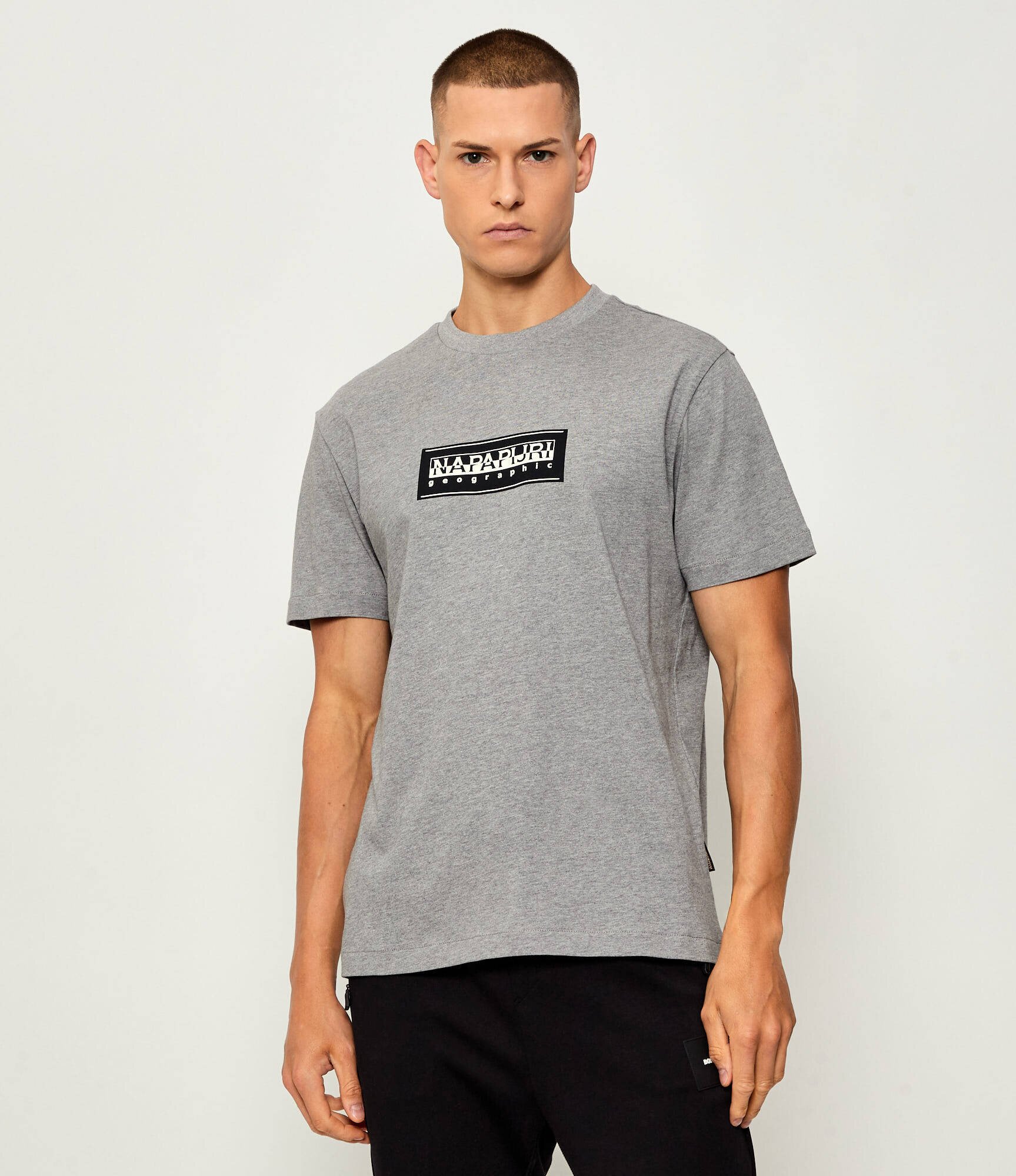 Napapijri Tricou S-BOX LOGO | Relaxed fit