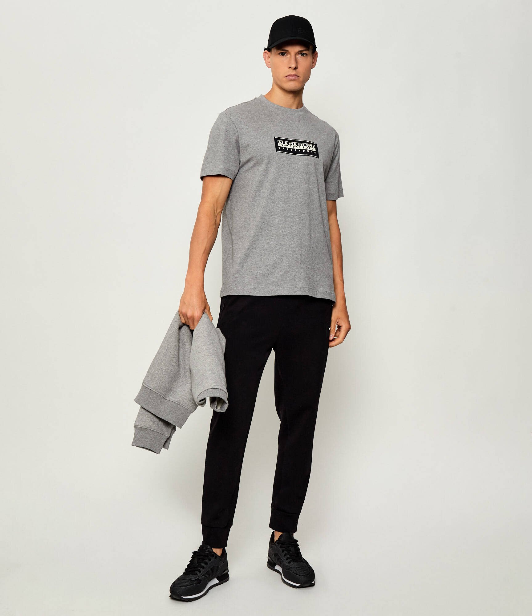 Napapijri Tricou S-BOX LOGO | Relaxed fit