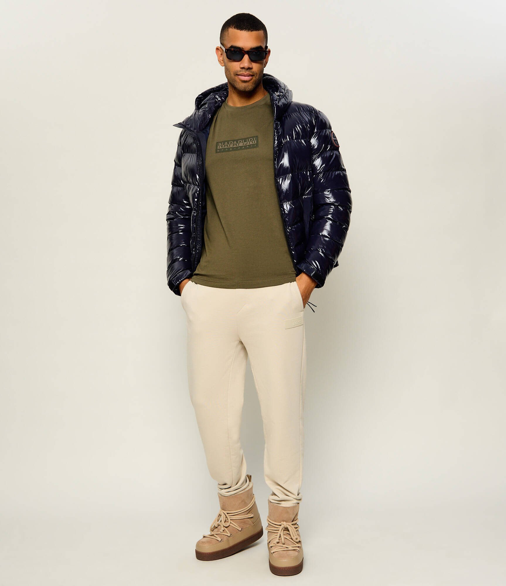 Napapijri Tricou S-Box Logo Ss 1 | Relaxed fit