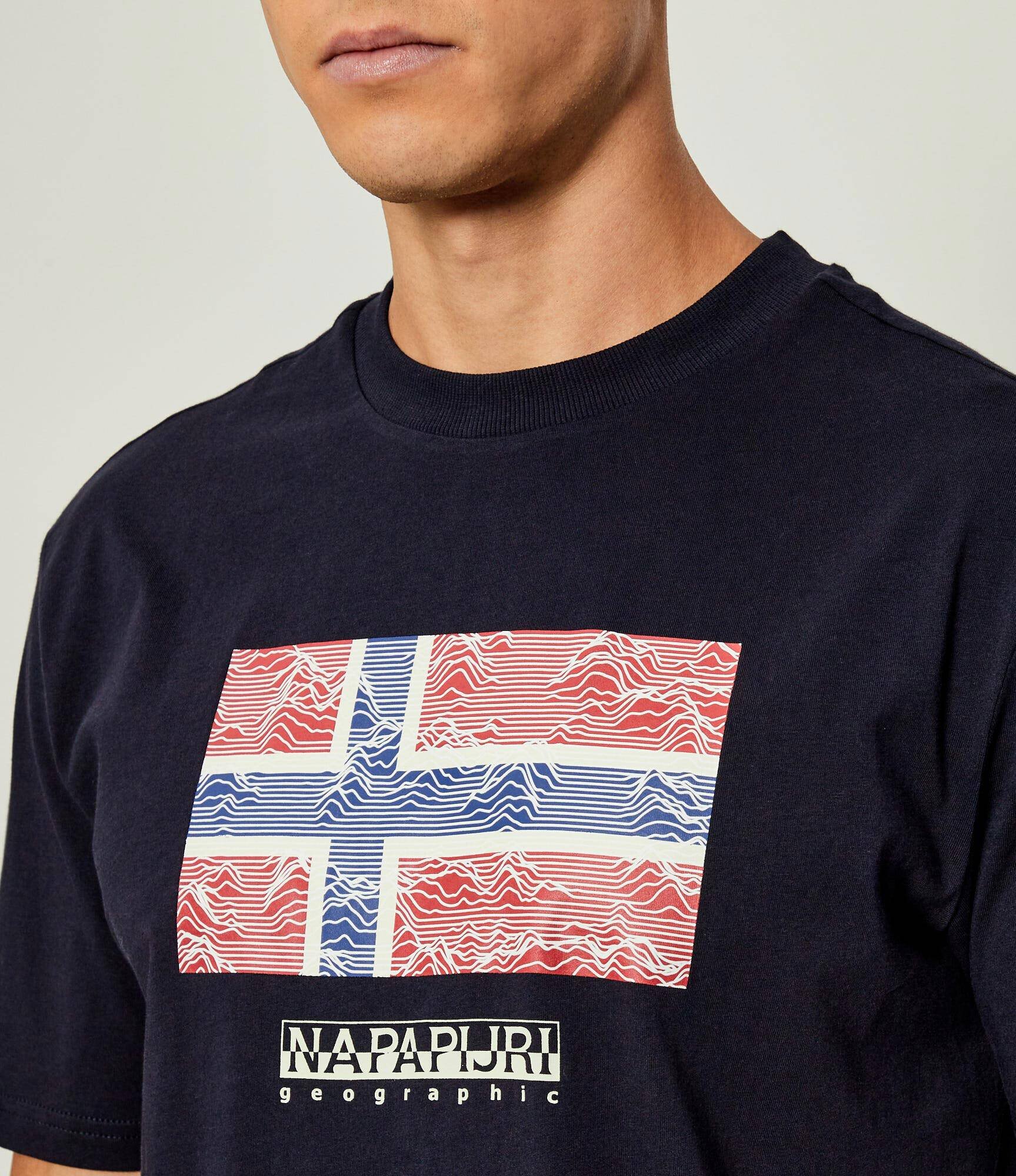 Napapijri Tricou S-DRAPEAU SS | Relaxed fit