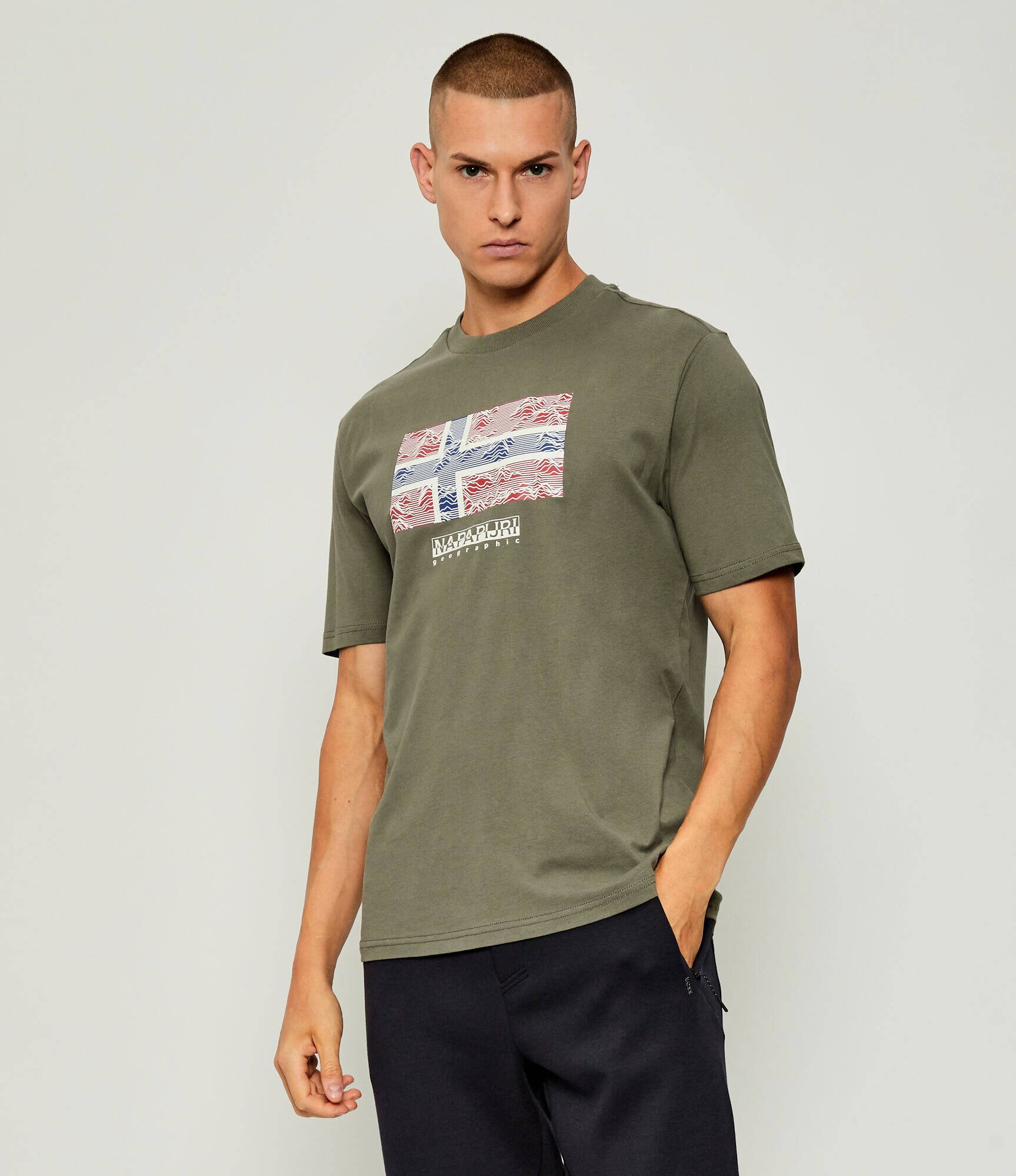 Napapijri Tricou S-Drapeau SS | Relaxed fit