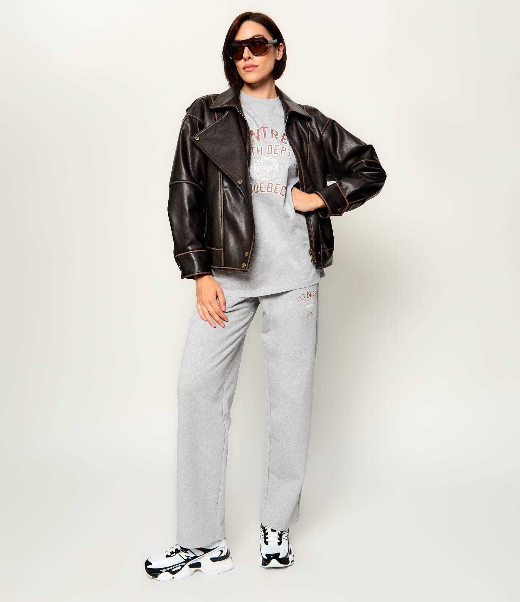 New Balance Sneakers U9060 | piele întoarsă